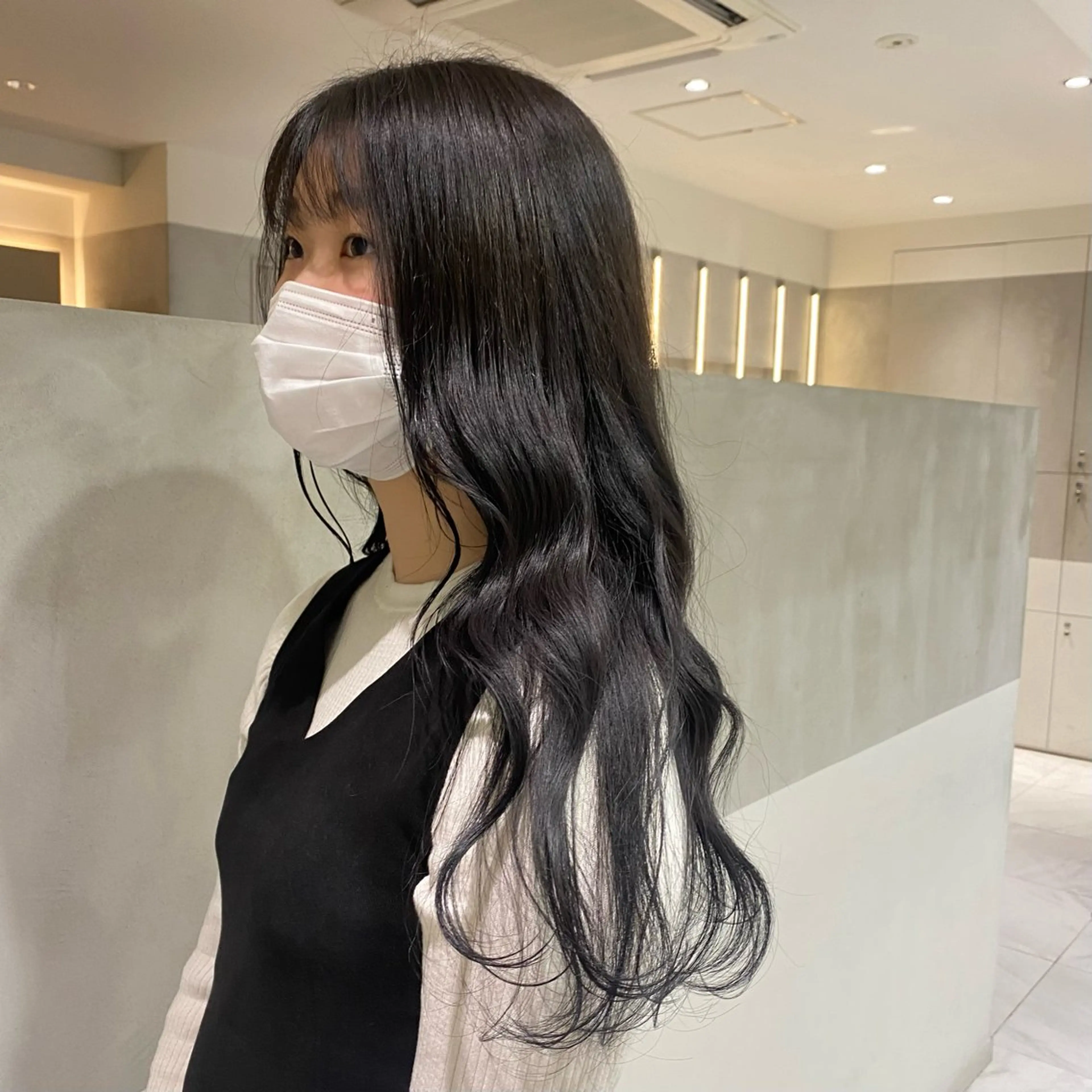 ロング カラー ヘアカラー トリートメント 艶感/ナチュラル 🌿マアヤのヘアスタイル