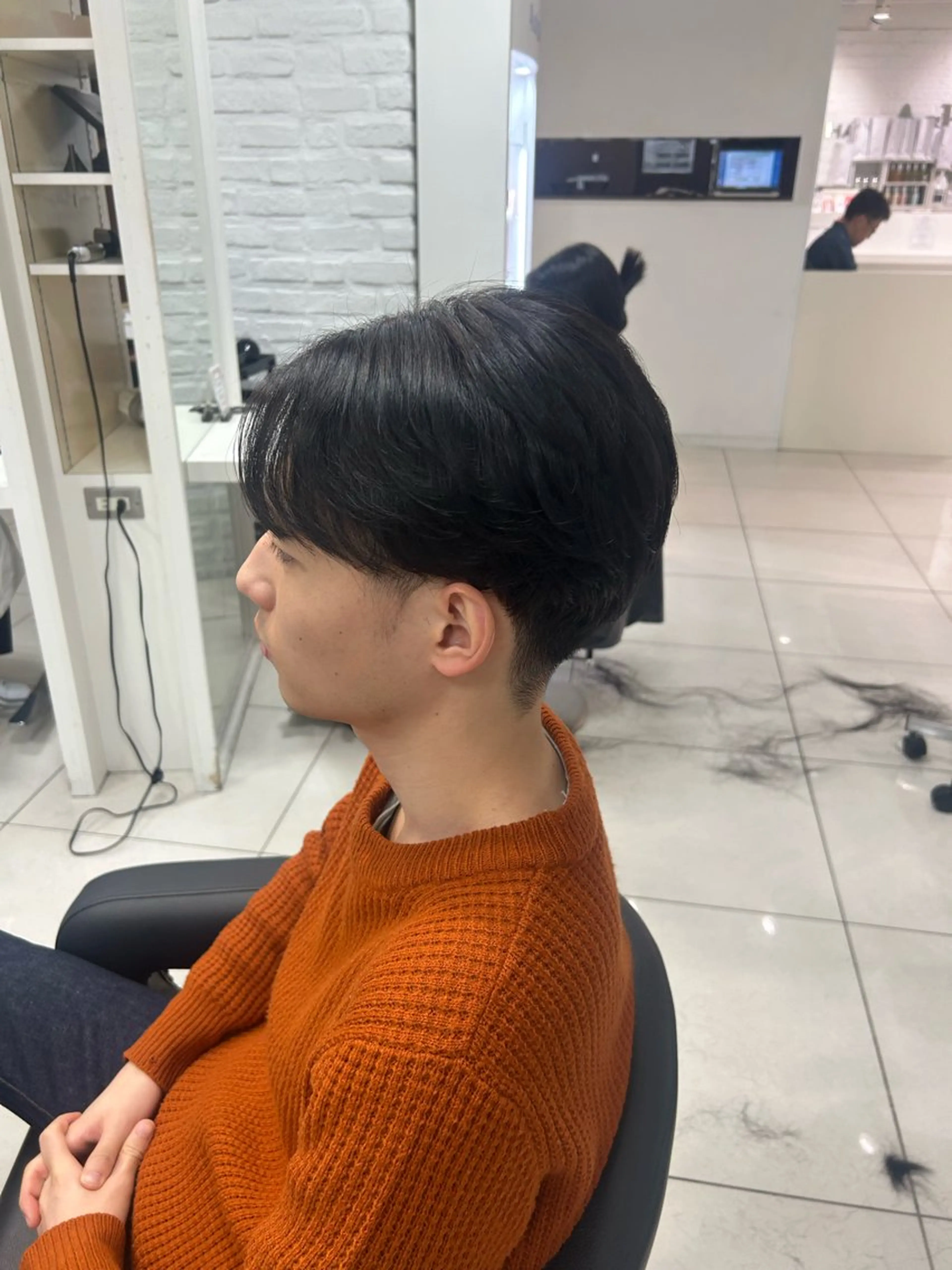 ショート カット 縮毛矯正 【縮毛矯正/レディー スカット】美涼🎀のヘアスタイル