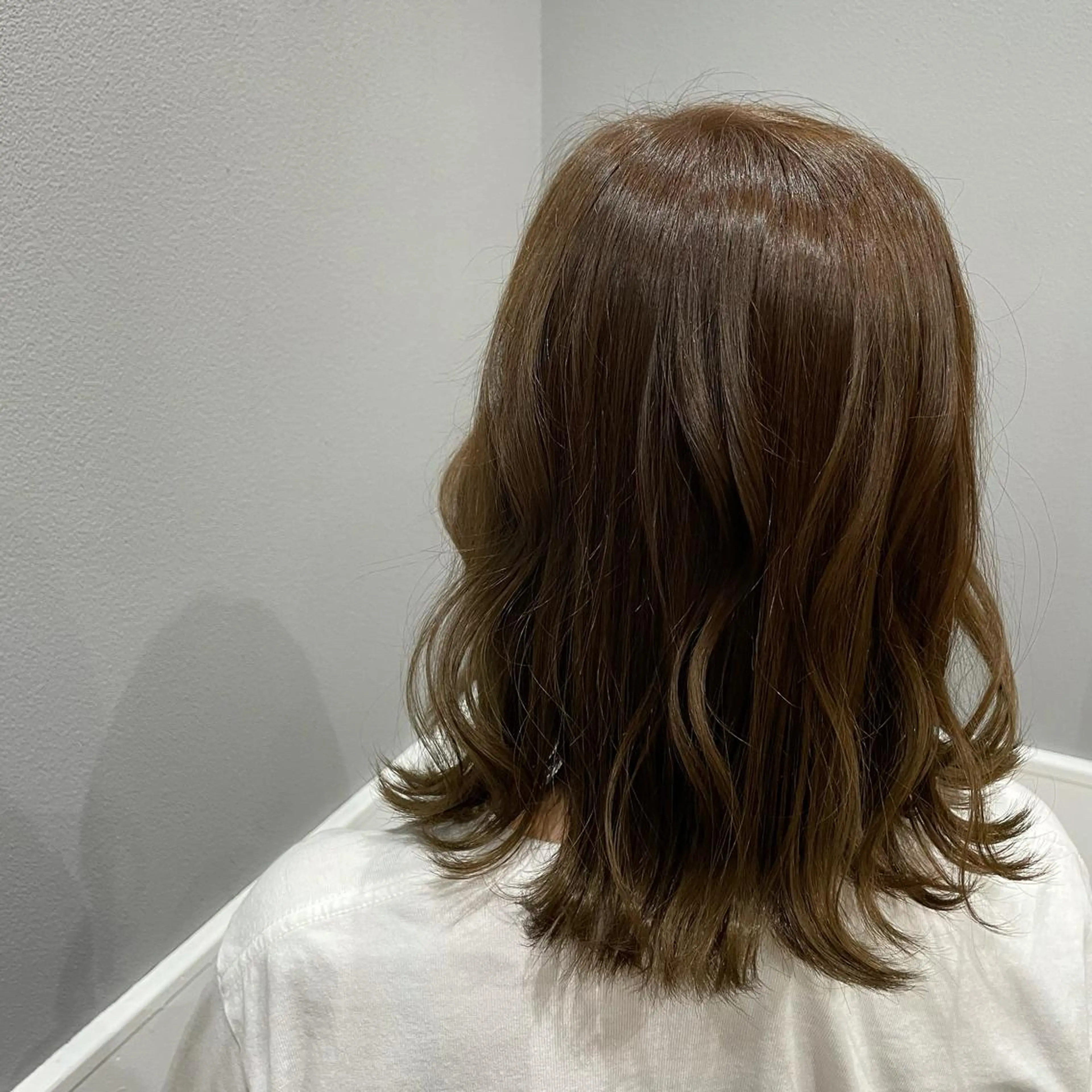ミディアム ヘアカラー miloc那覇 MIKUのヘアスタイル