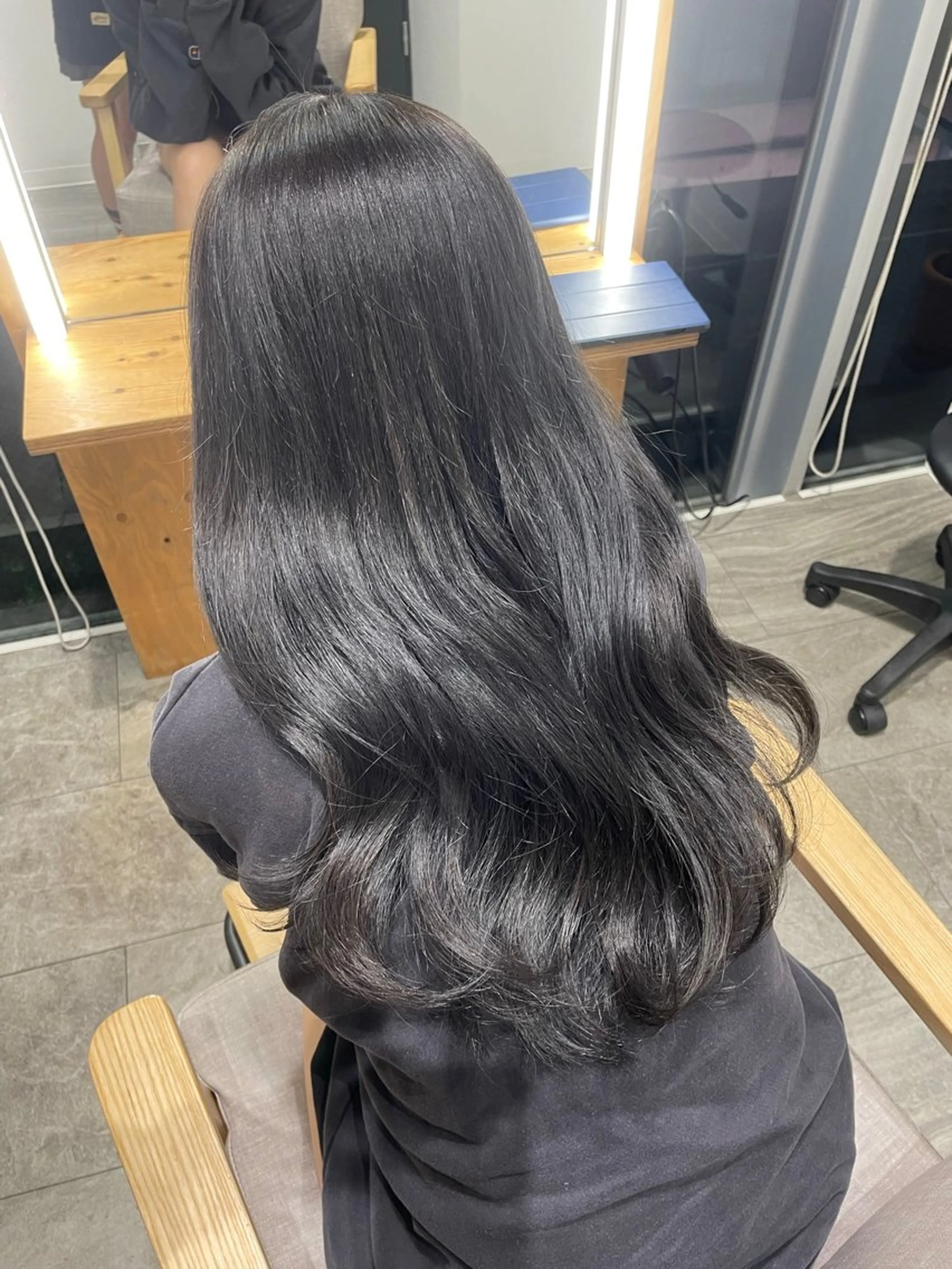 ロング カラー 似合わせ前髪/ 小顔カット🎀そうのヘアスタイル