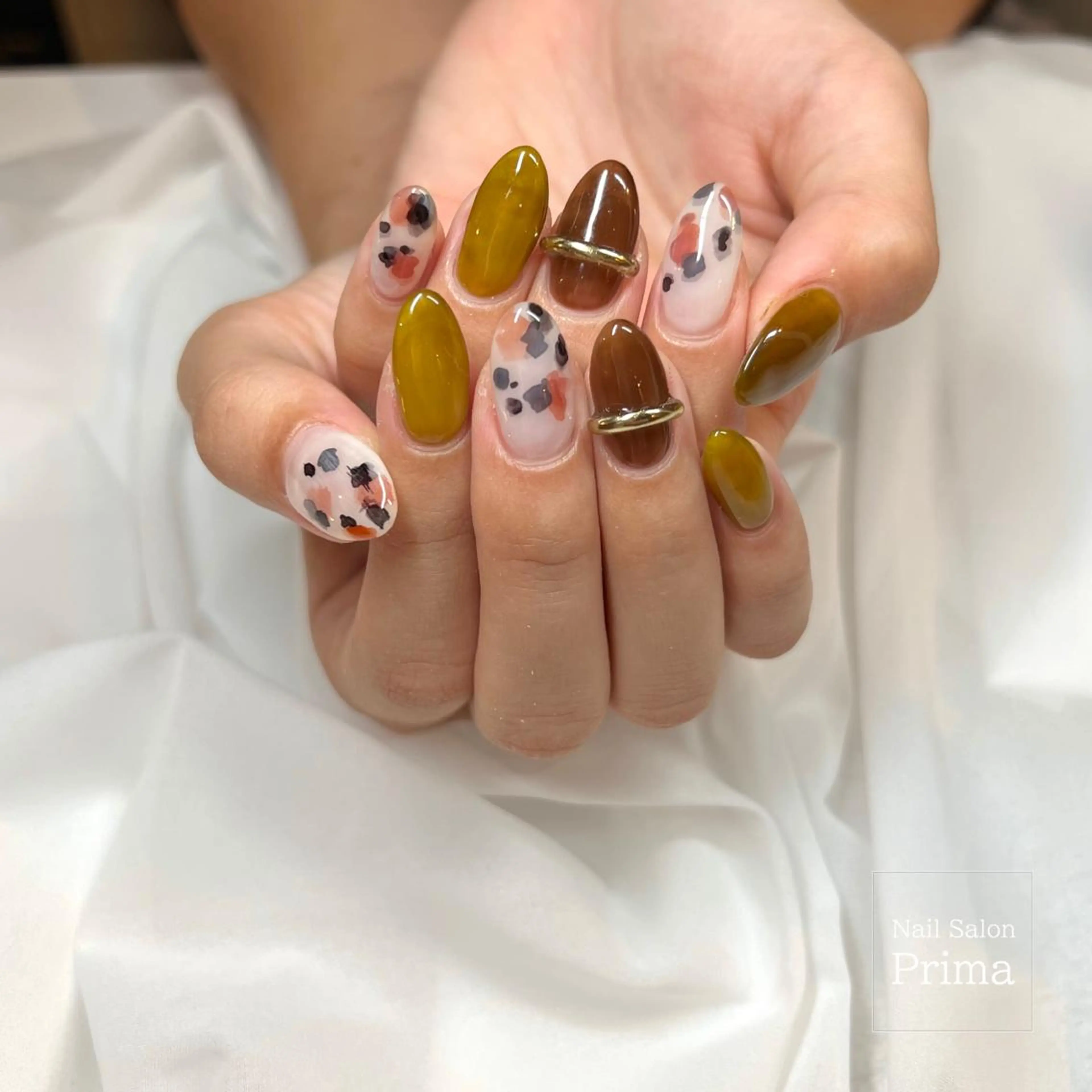セミロング ネイル Nail Salon Prima所属・SalonPrima 宇佐美【産休中】のネイルデザイン