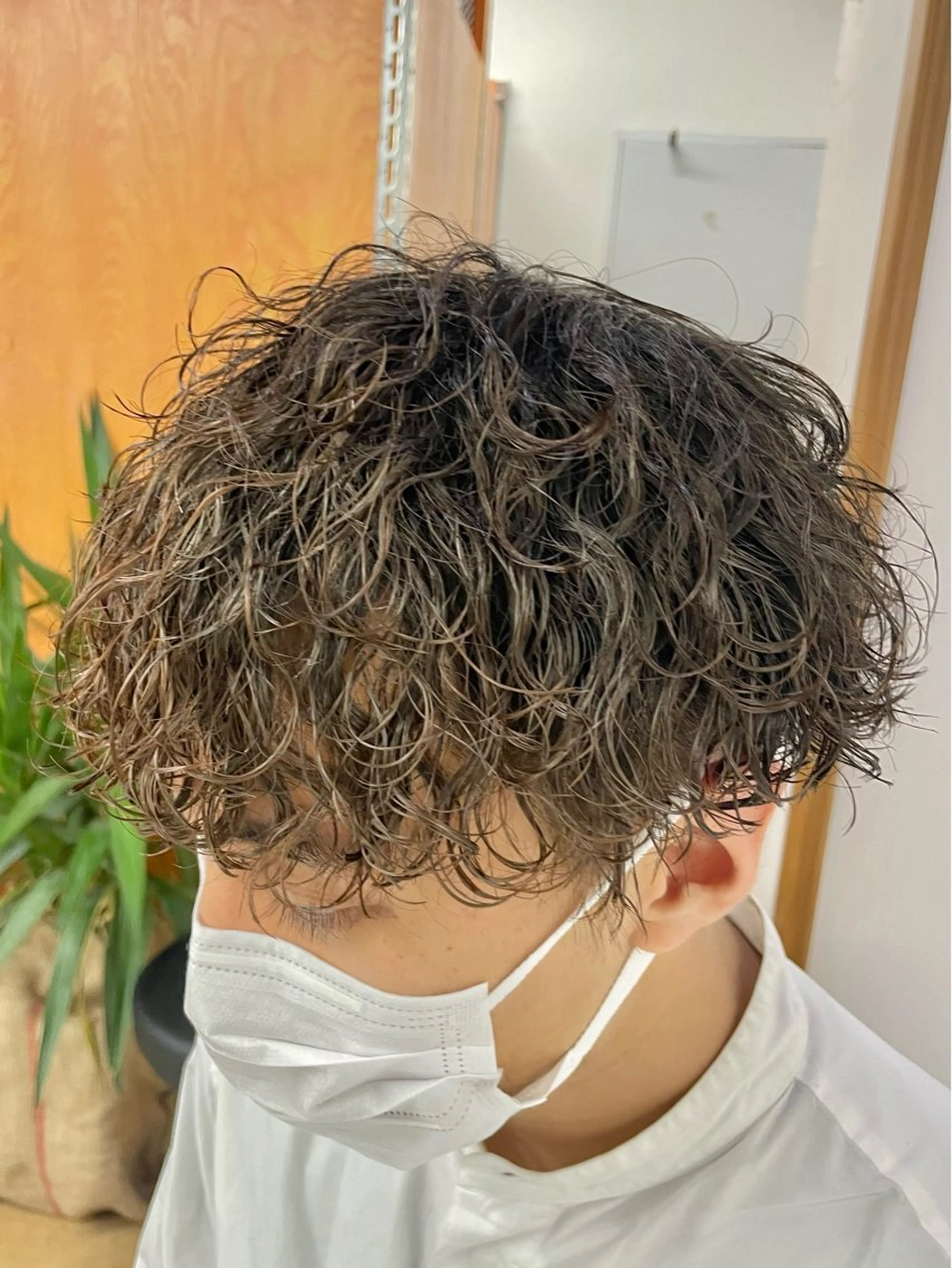 パーマ メンズ メンズパーマ プードルパーマ プードルパーマ カット パーマ トリートメント 👑立川No.1筋肉 美容師👑しゅーとのヘアスタイル