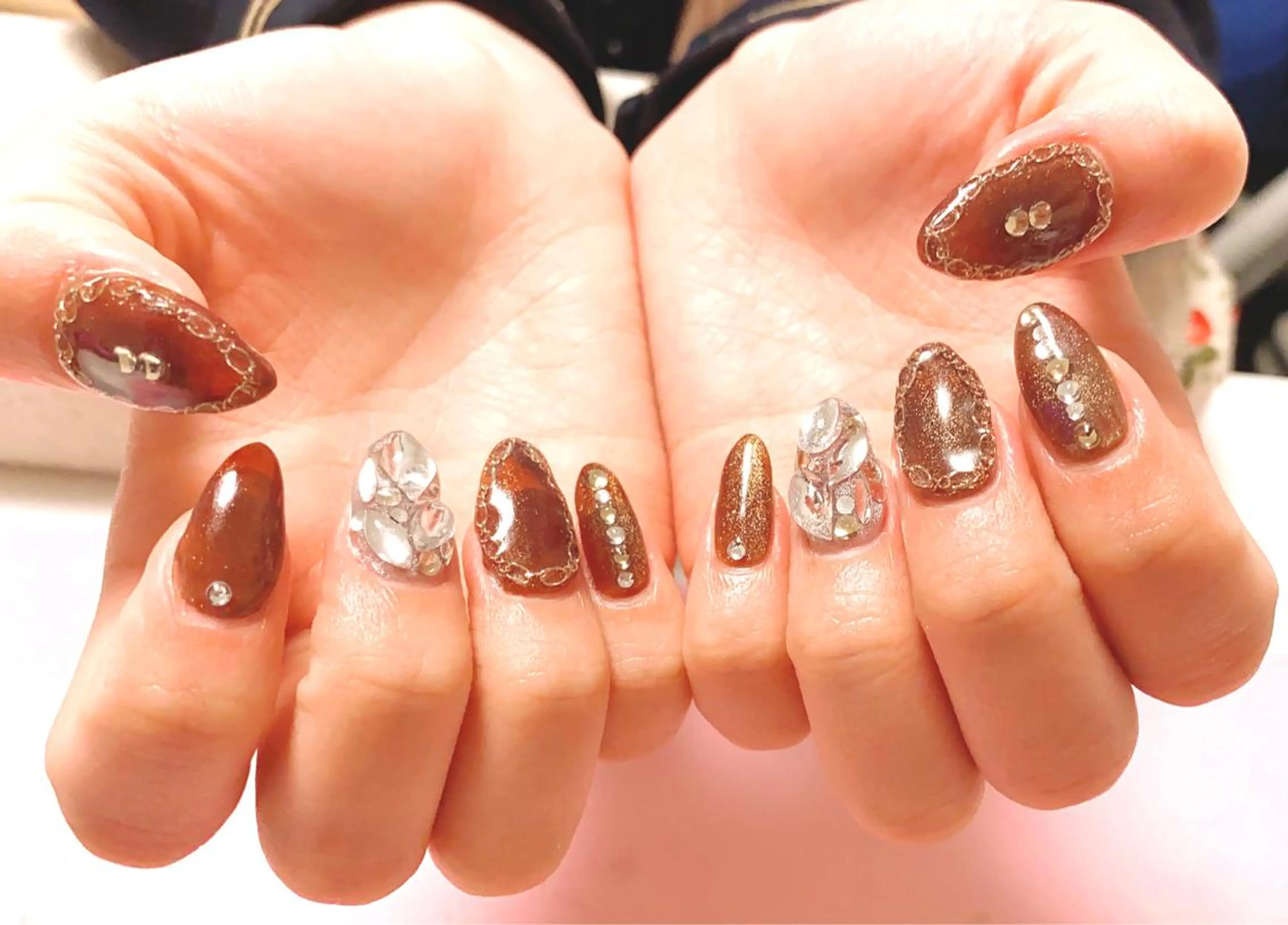 ネイル マグネットネイル VIST☆ ｍａｍｉのネイルデザイン