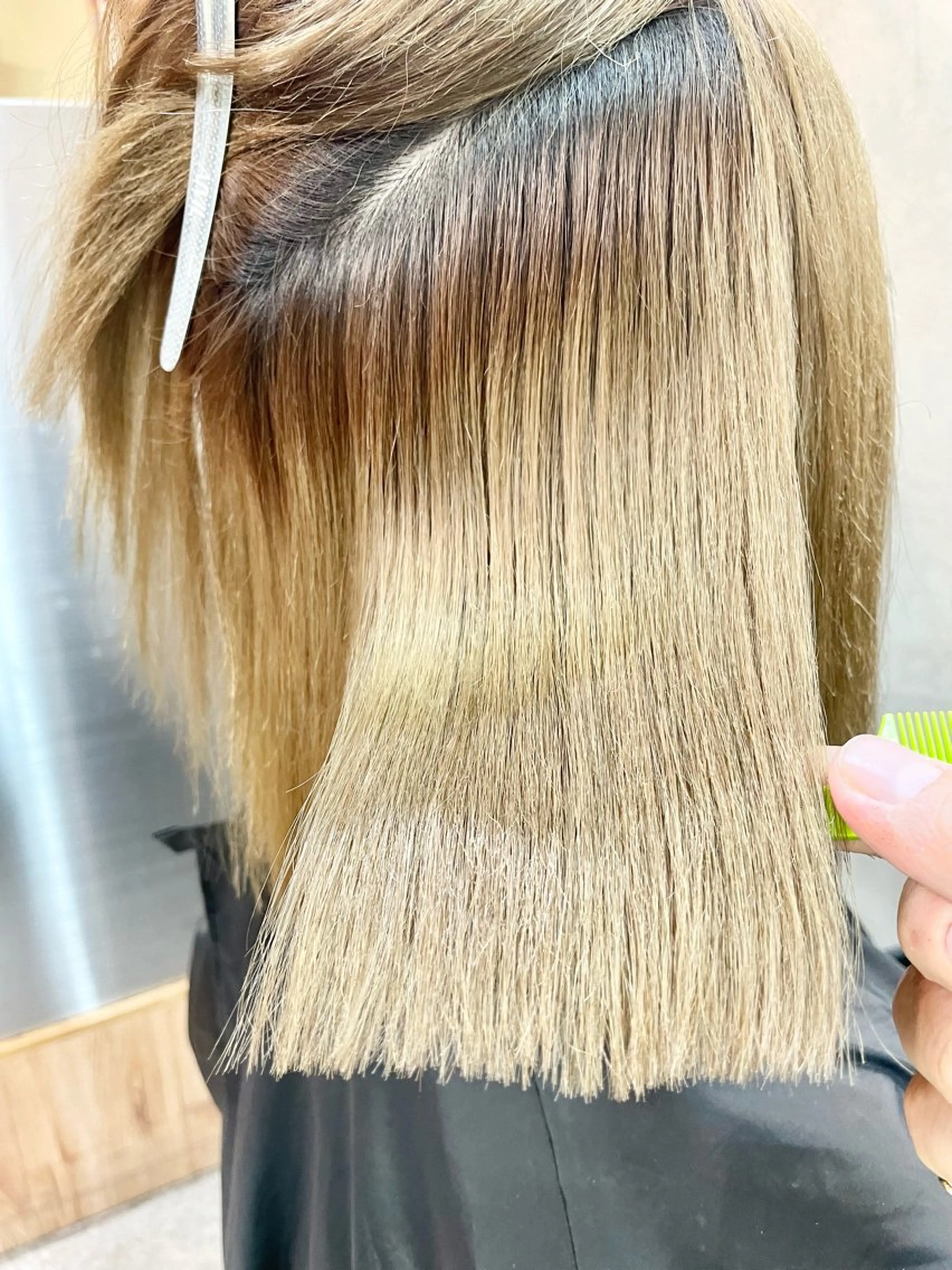 ショート パーマ 酸性ストレート ストレートパーマ カット 縮毛矯正 トリートメント ショートボブ縮毛矯正 髪質改善のプロ山道潤のヘアスタイル