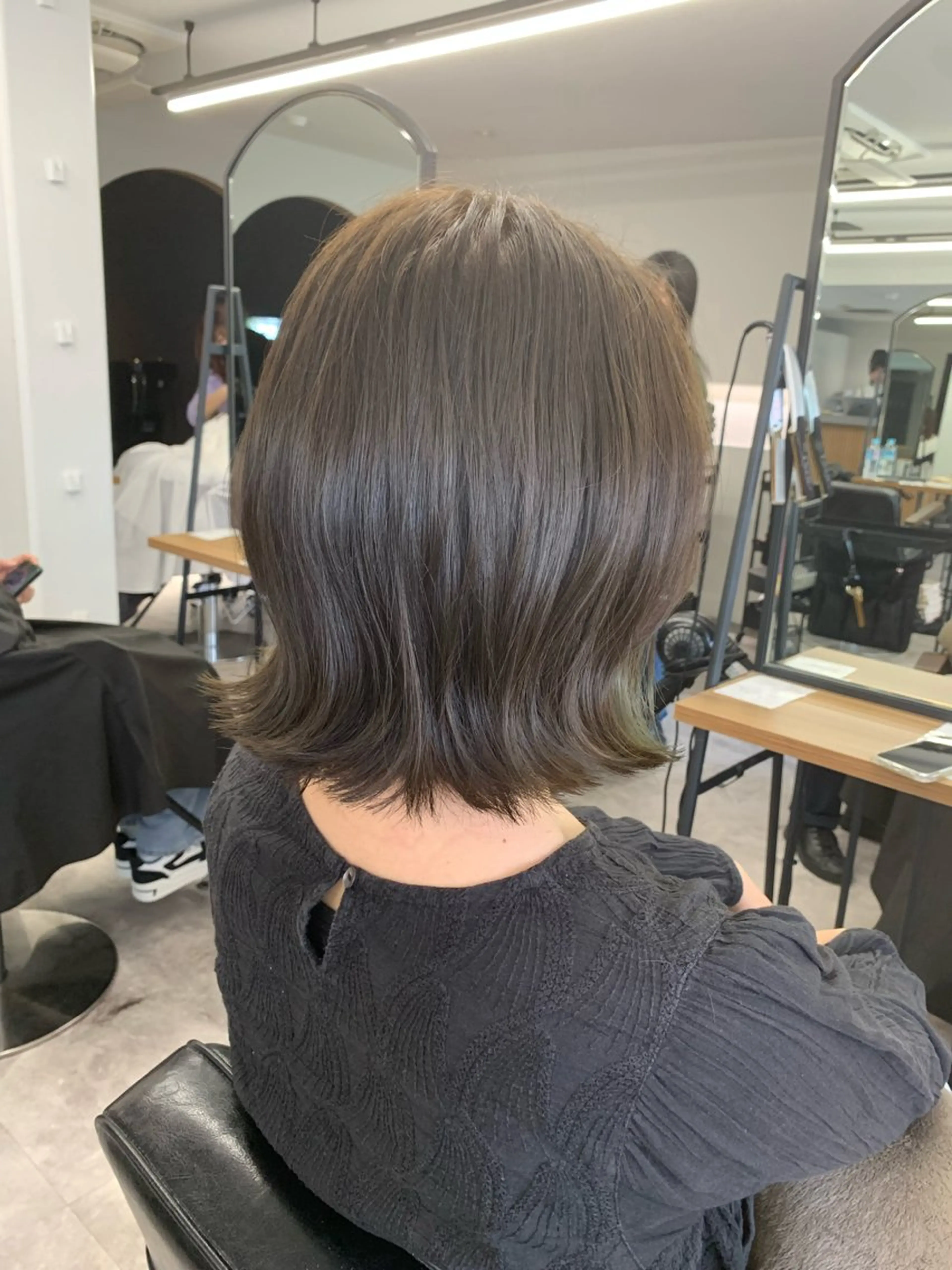 レディースカット＋カラー＋トリートメントの写真