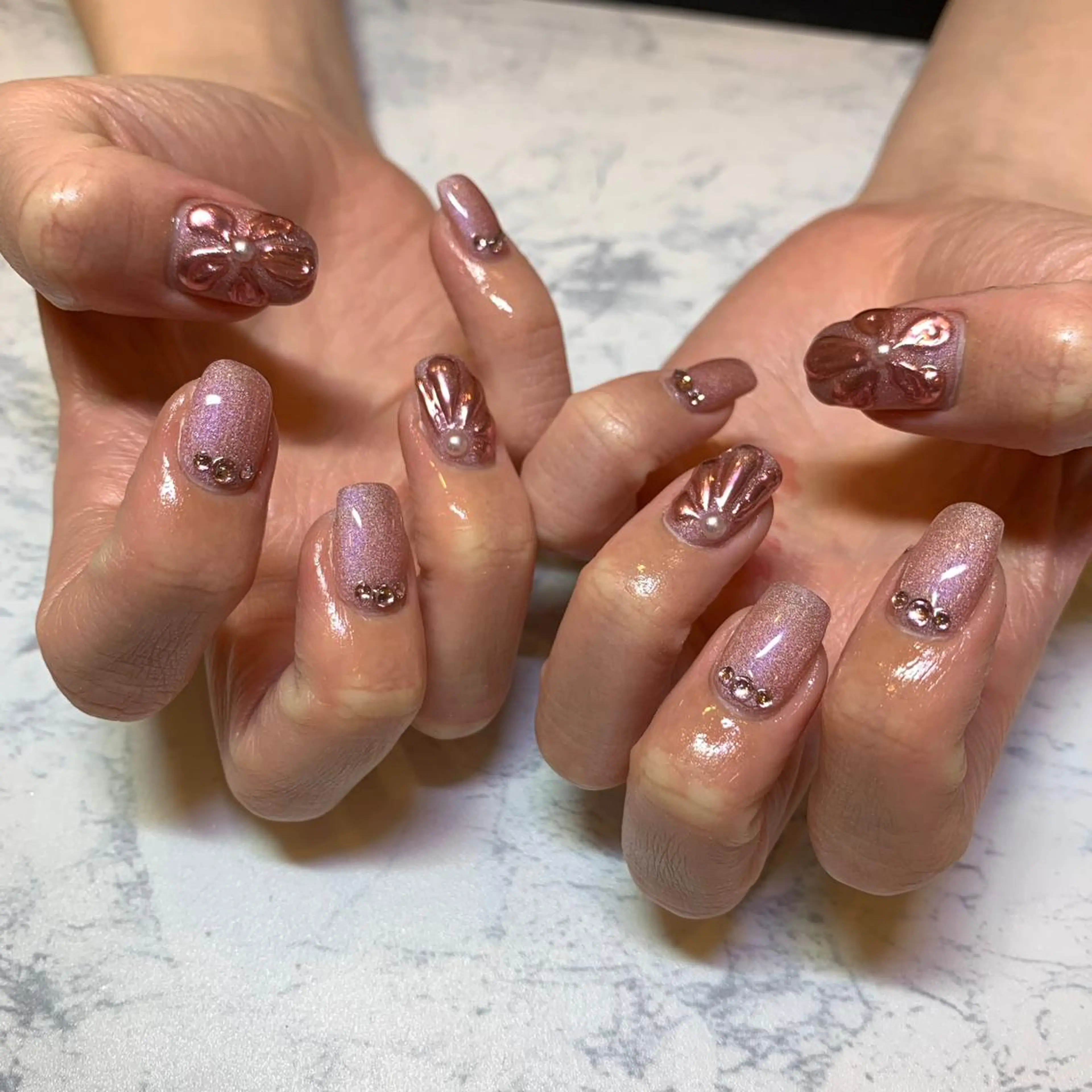 ネイル ハンドネイル malibu hair resort大泉店所属・kalon💅 SEIRAのネイルデザイン