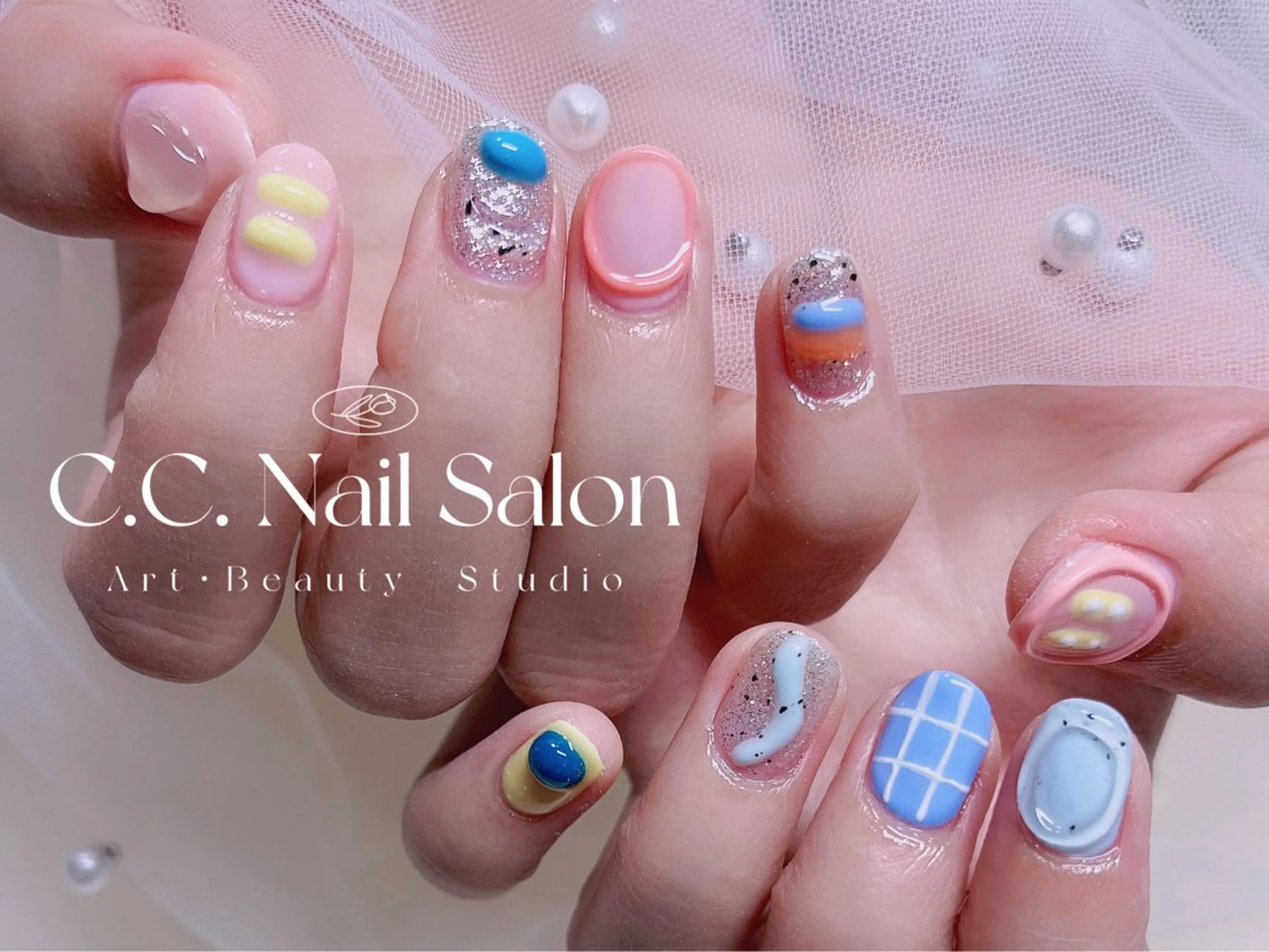 ネイル ハンドネイル C.C.Nail Salon所属・✨C.C. Nail 🎀池袋のネイルデザイン
