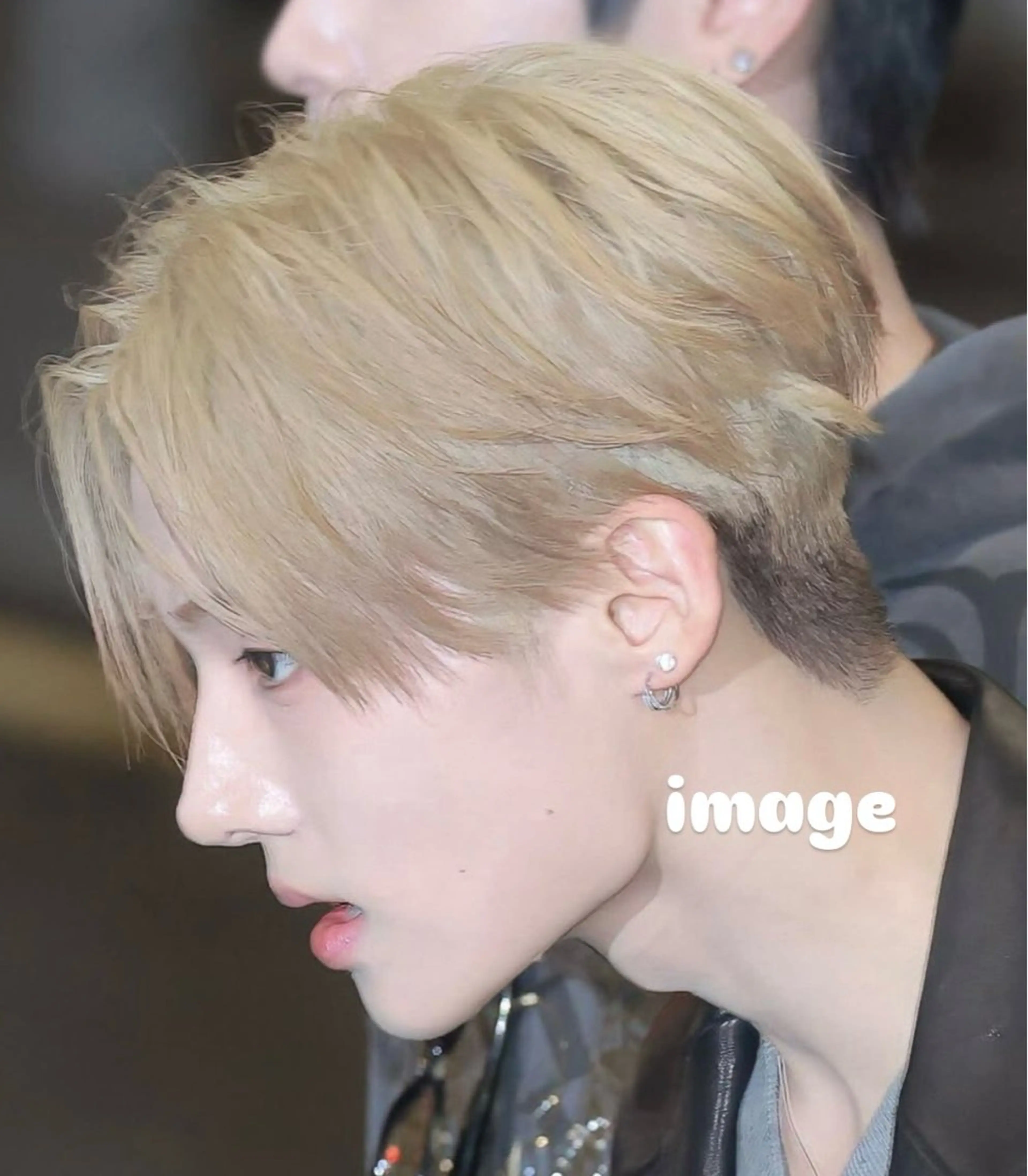 カラー メンズ メンズ韓国風 ブロンド カット ヘアカラー ぱっつんボブ☆メンズ カットYUTOのヘアスタイル