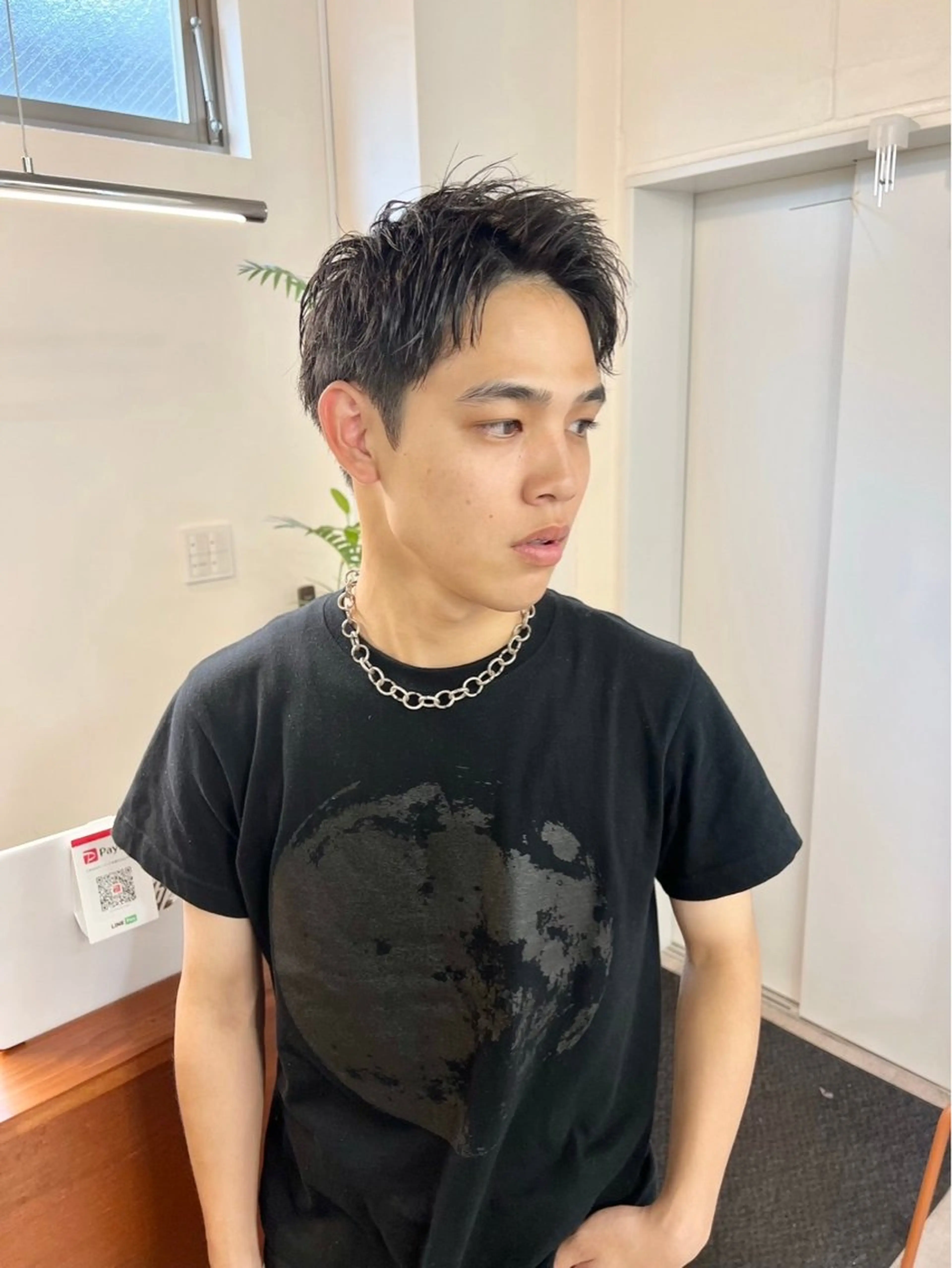 メンズ カット パーマ hana✂︎メンズ ニュアンスパーマのヘアスタイル