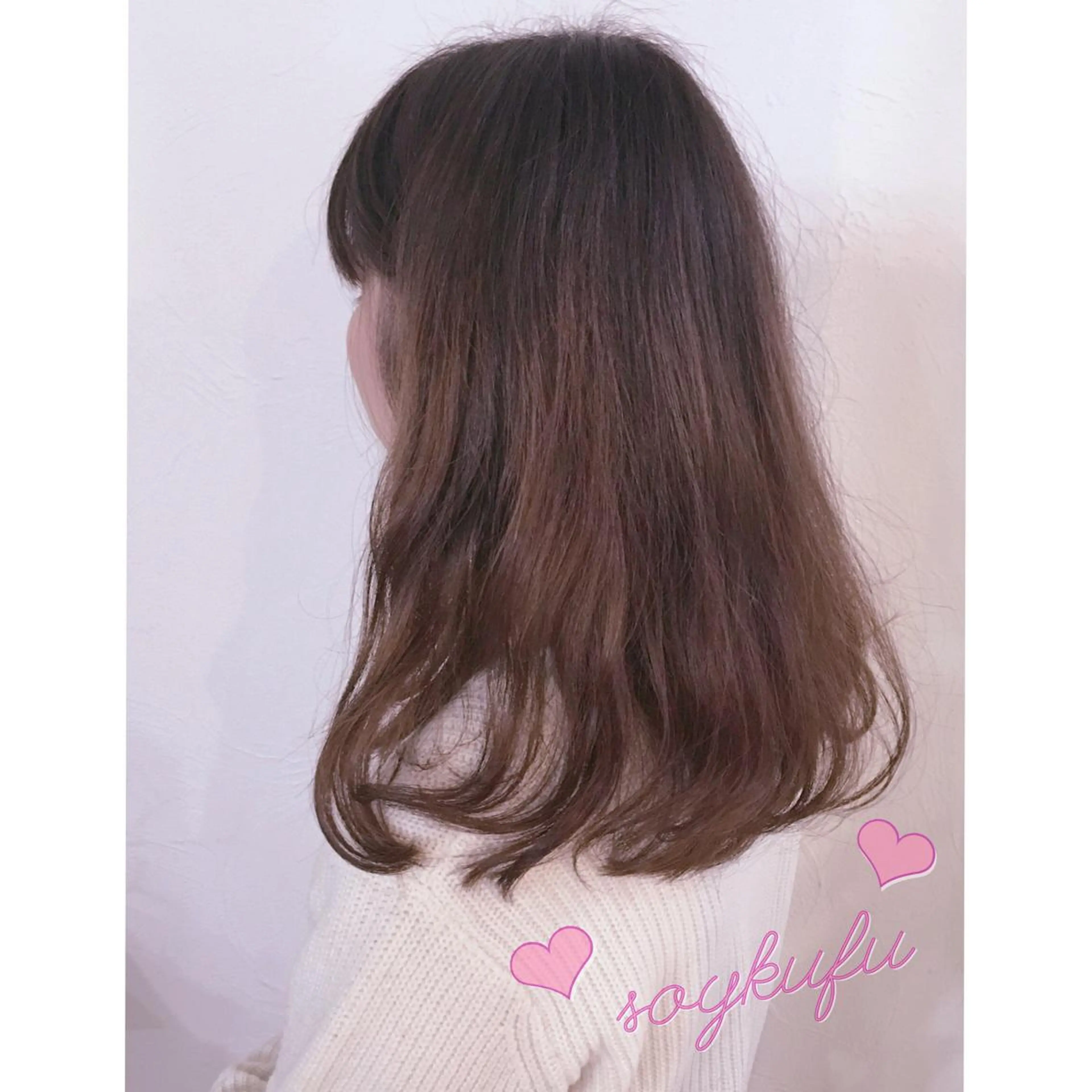 セミロング 【今だけブリーチ 限定価格💕】すみのヘアスタイル