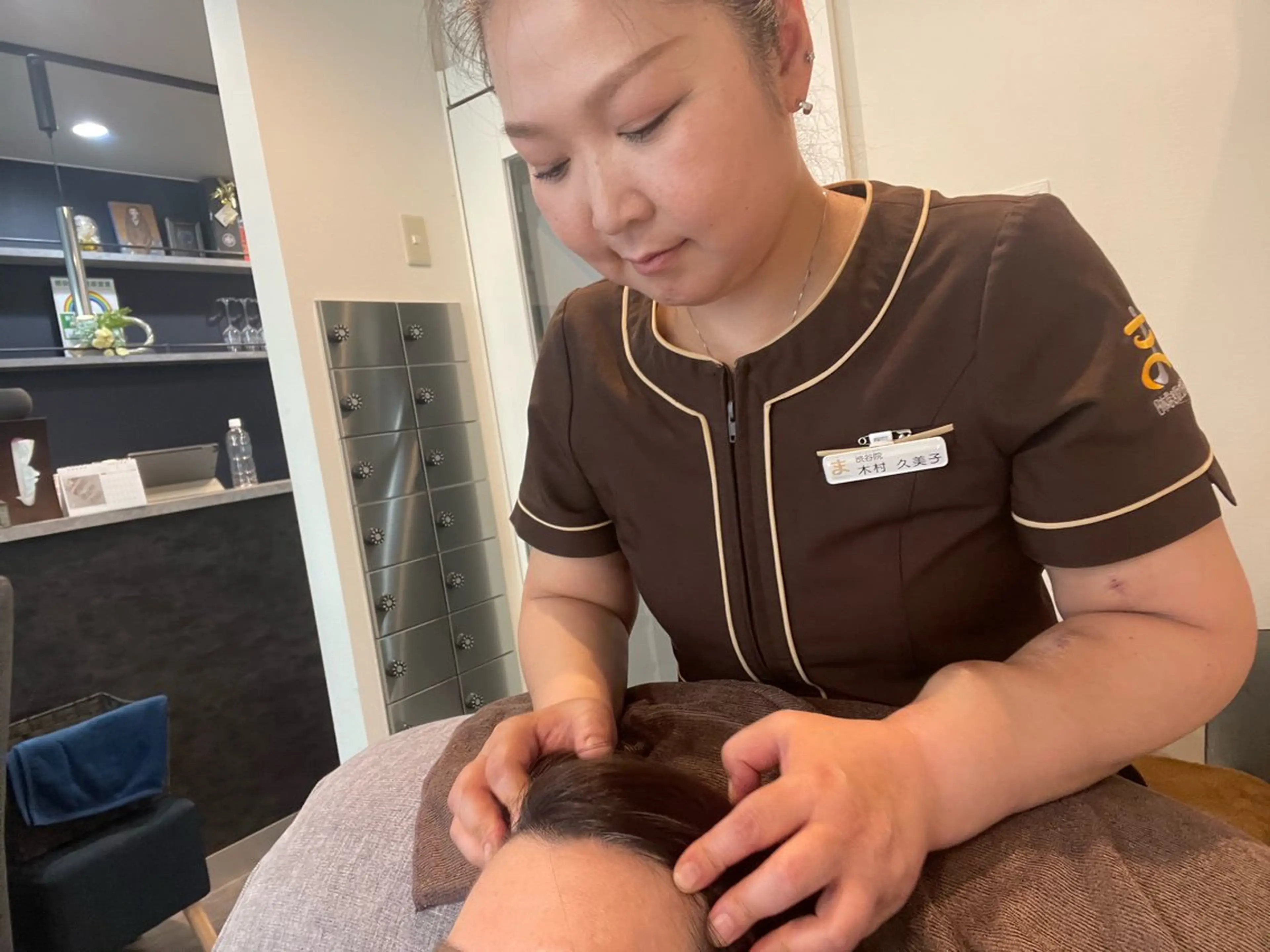 ドライヘッドマッサージで頭もスッキリ30分の写真