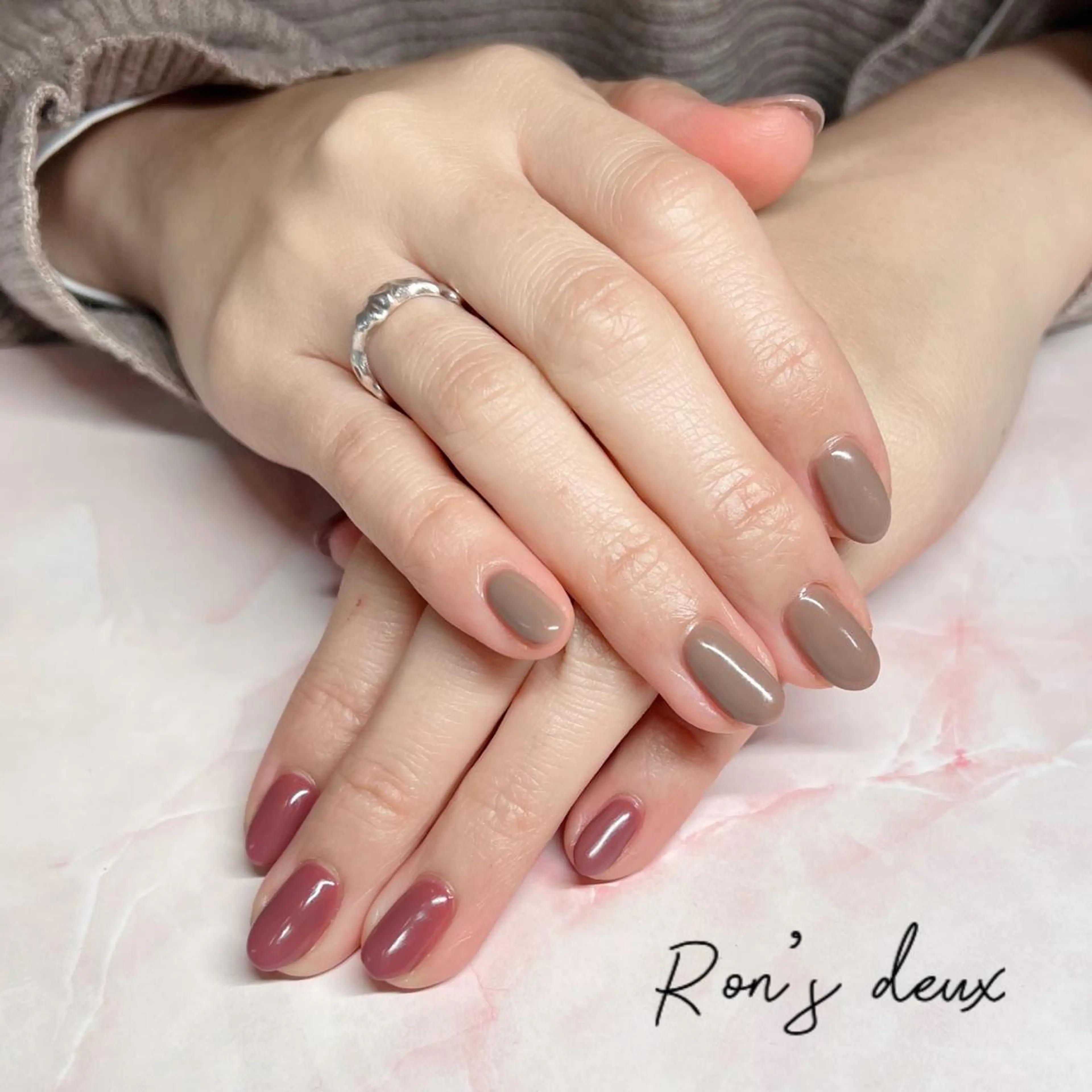 ネイル Ron's nail 笹岡のネイルデザイン