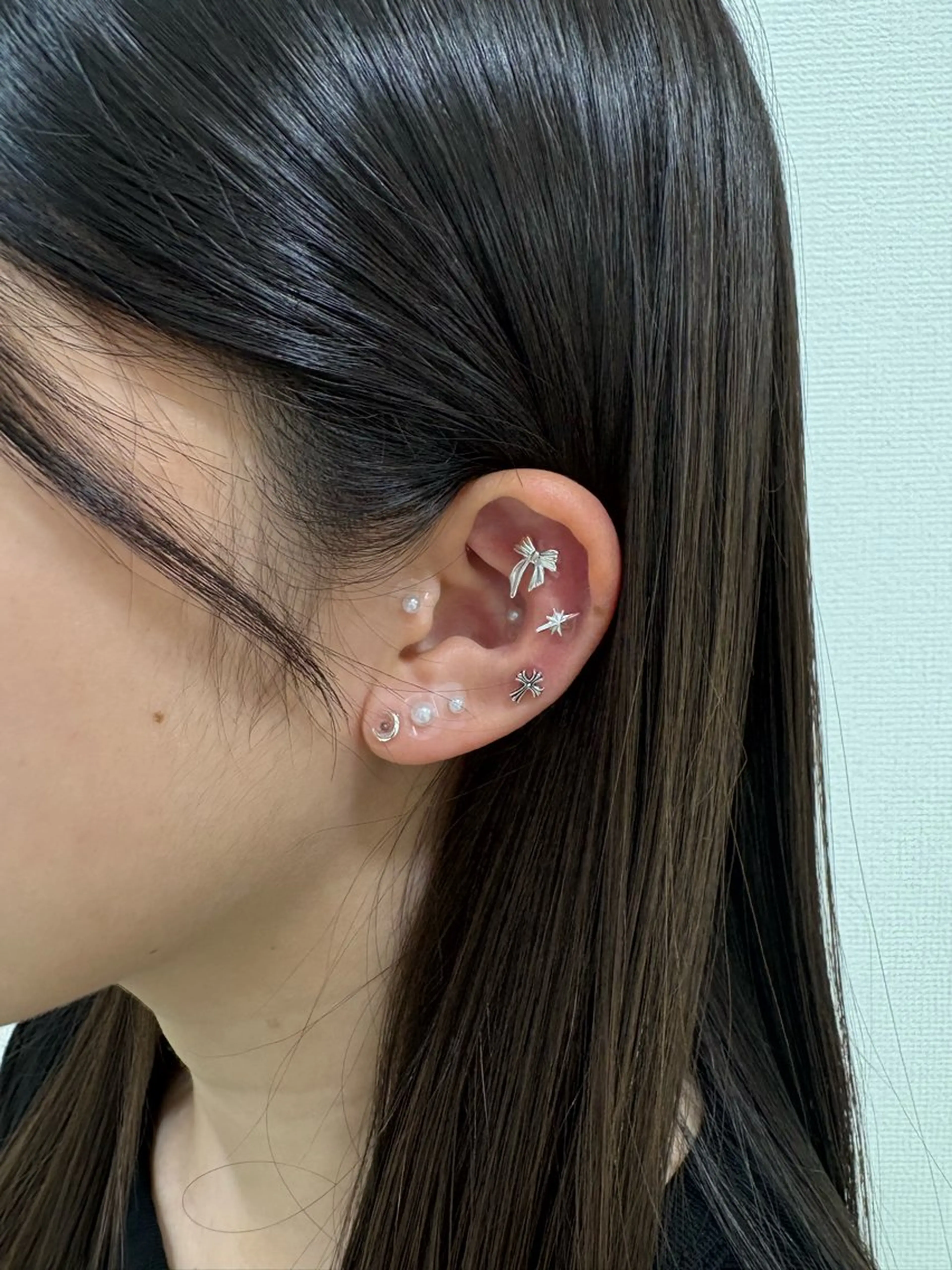 耳ツボジュエリー👂🏻🌙(両耳16個まで)の写真