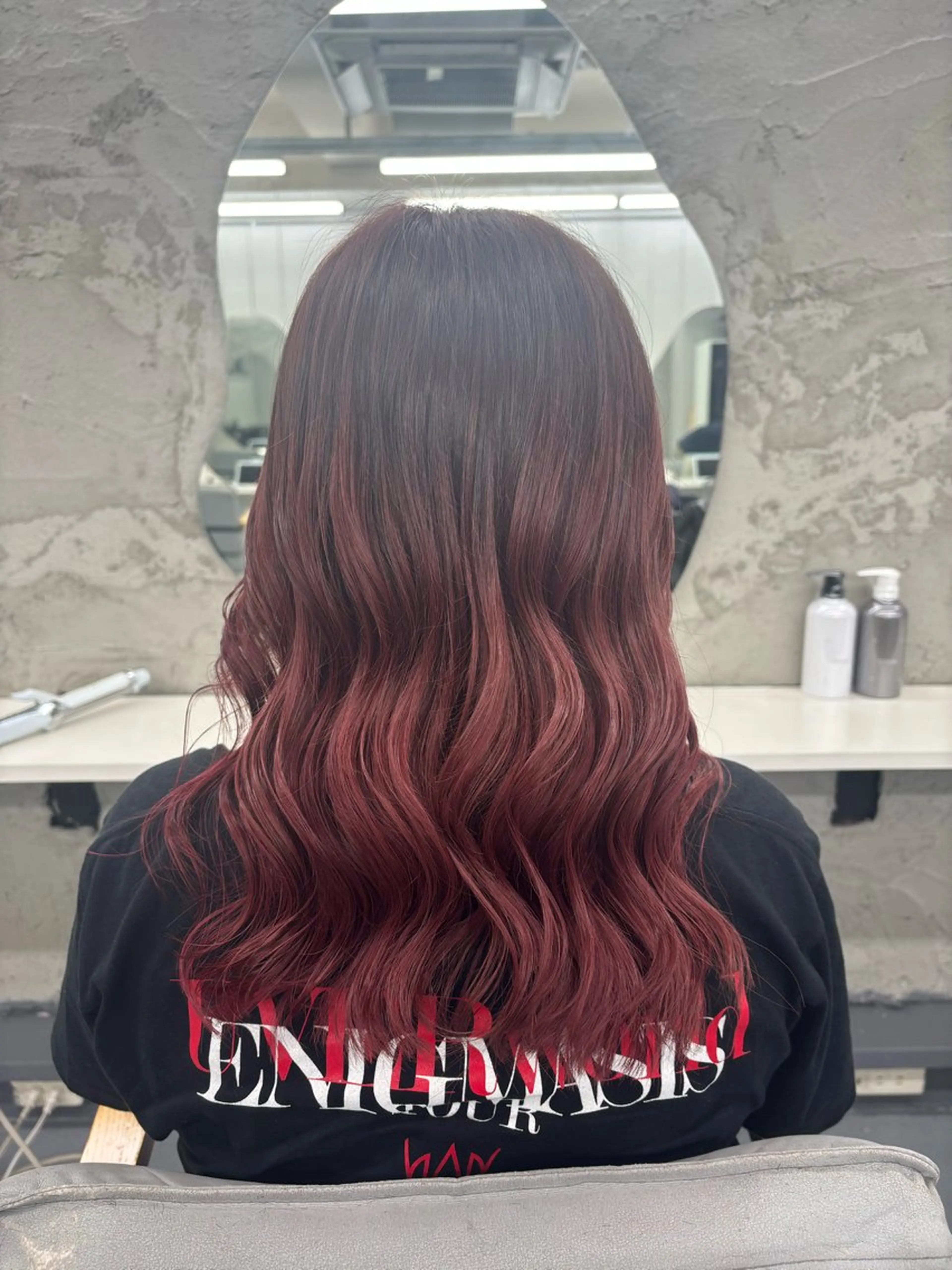 セミロング カラー カット ヘアカラー トリートメント 腰越 麻奈のヘアスタイル
