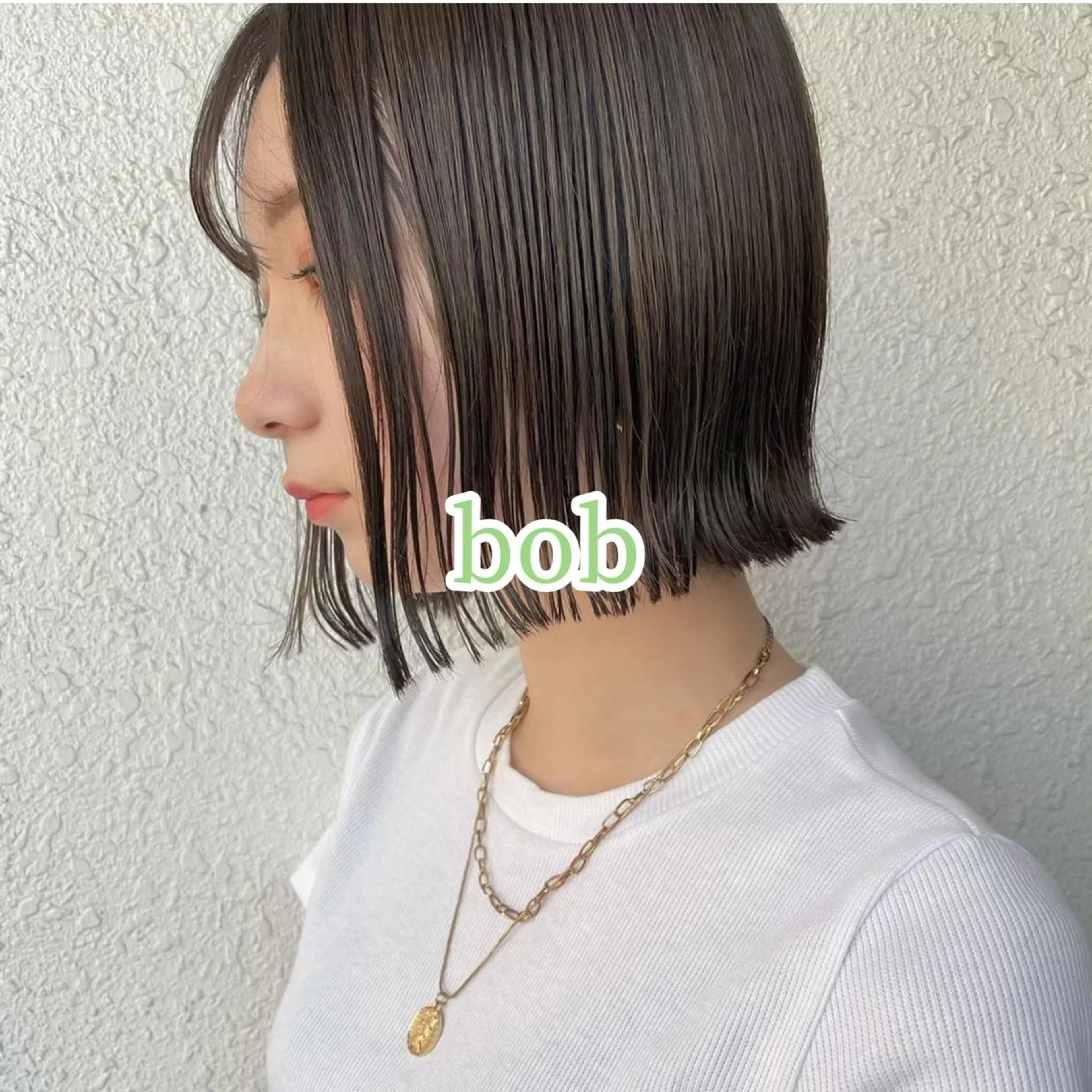 ショート 髪質改善 ANFINI所属・田中 励也 レイヤー ボブのヘアスタイル