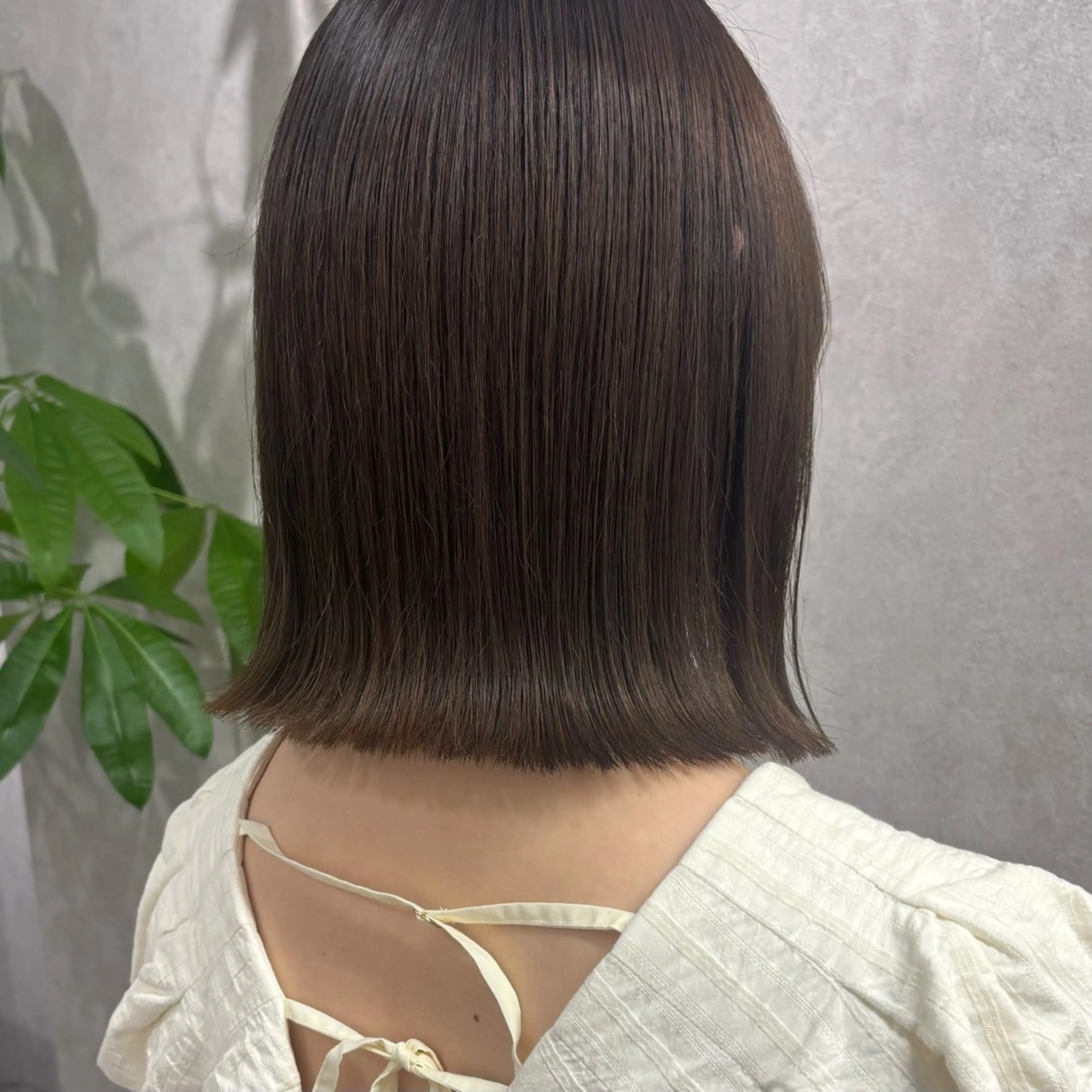 ミディアム カラー 髪質改善/縮毛矯正/ 暖色カラー🎀🪞のヘアスタイル