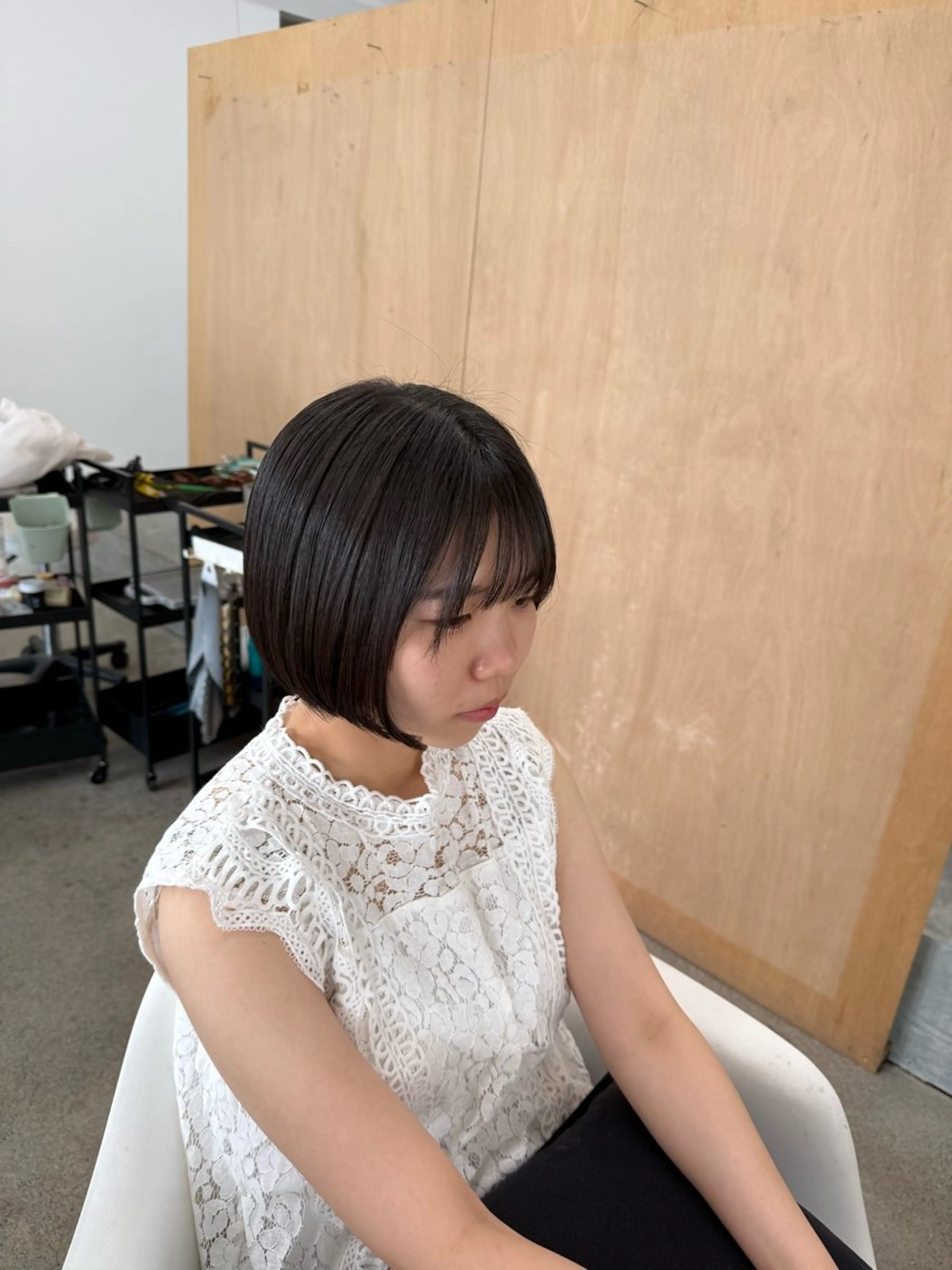 ショート カラー カット ヘアカラー トリートメント build所属・秋山 花音のヘアスタイル