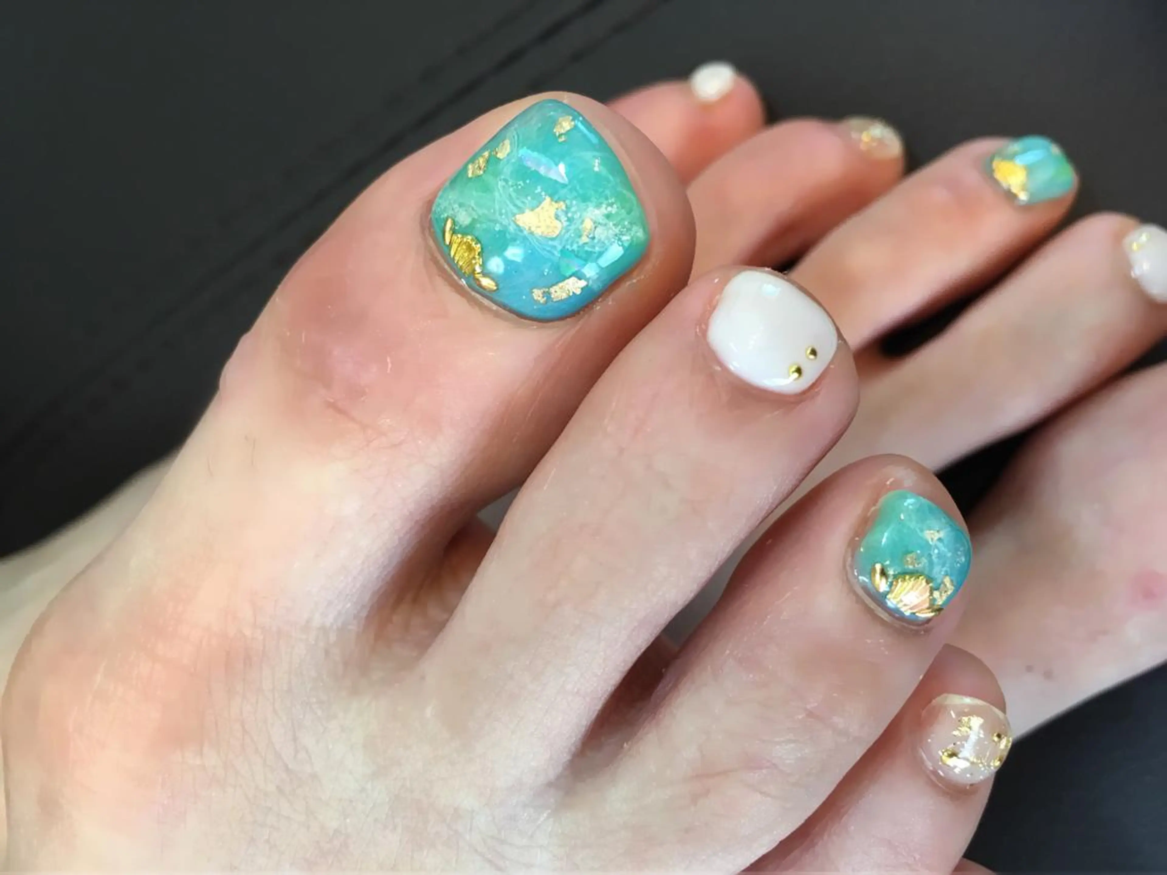 ネイル フットネイル glow_ nailのネイルデザイン
