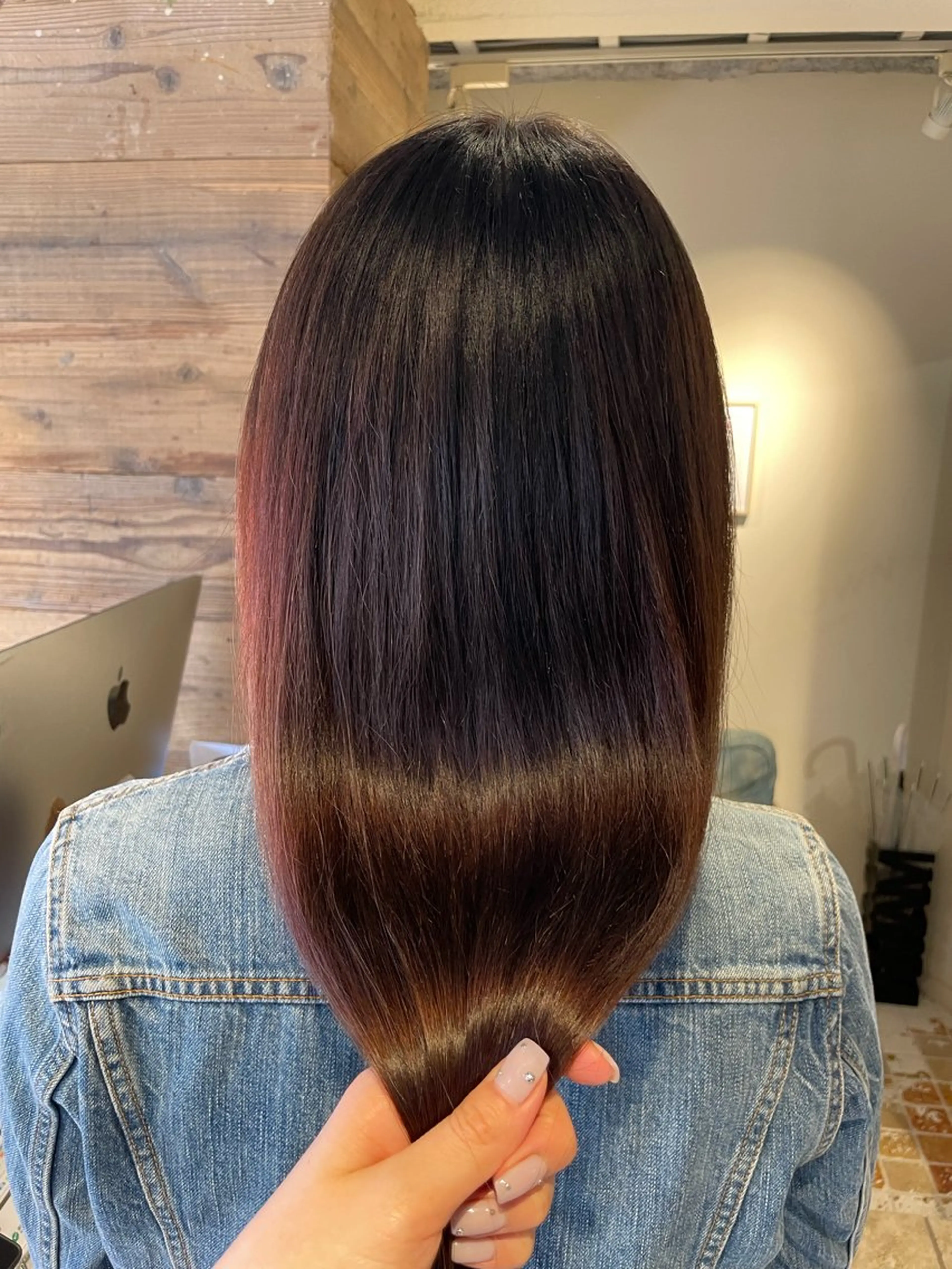 ［髪質改善］カット＆縮毛矯正＆トリートメントの写真