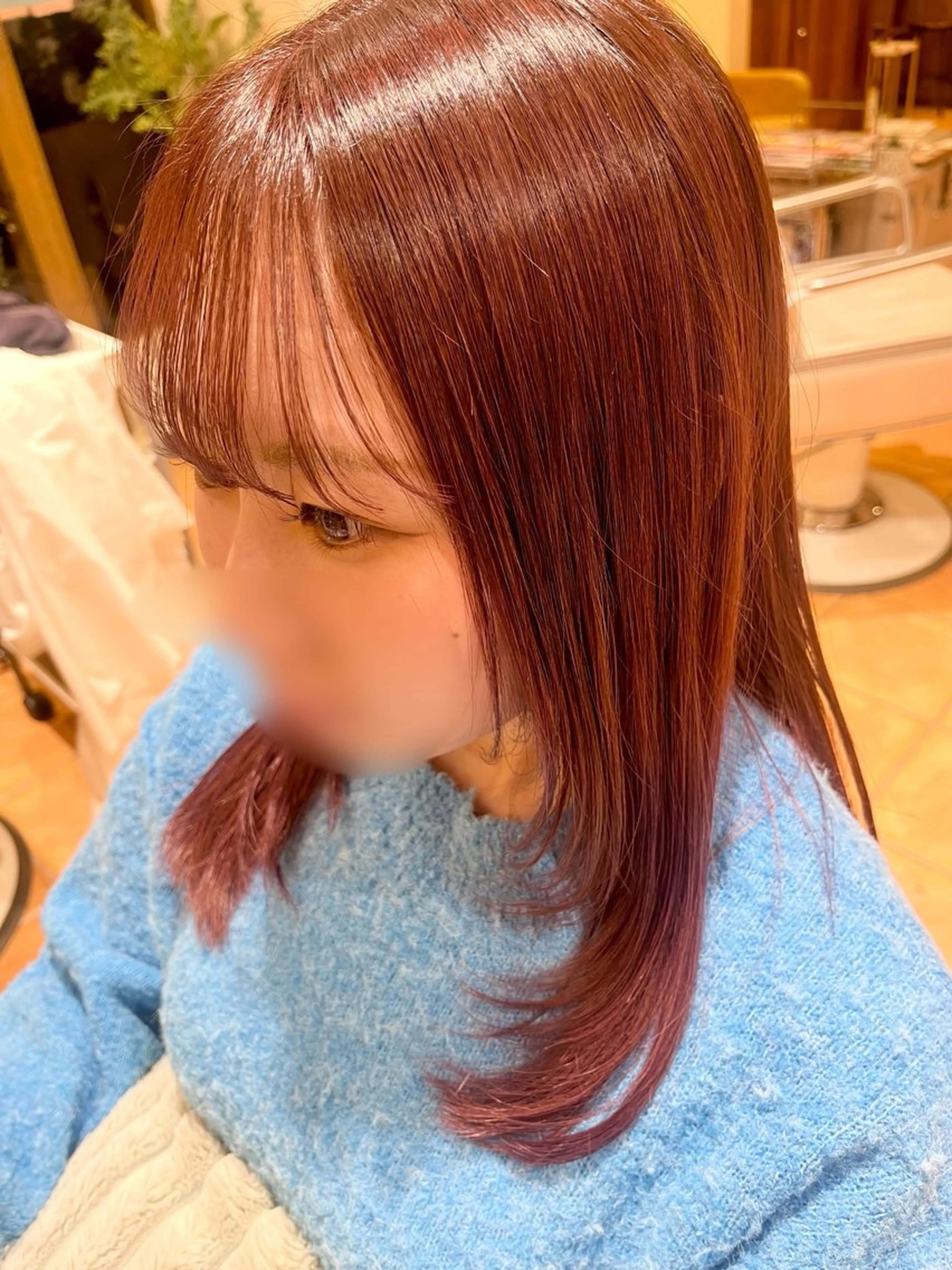 ロング カラー レイヤーカット カット ヘアカラー トリートメント aruJisu所属・細谷 麗々 / モデル募集中🌹のヘアスタイル