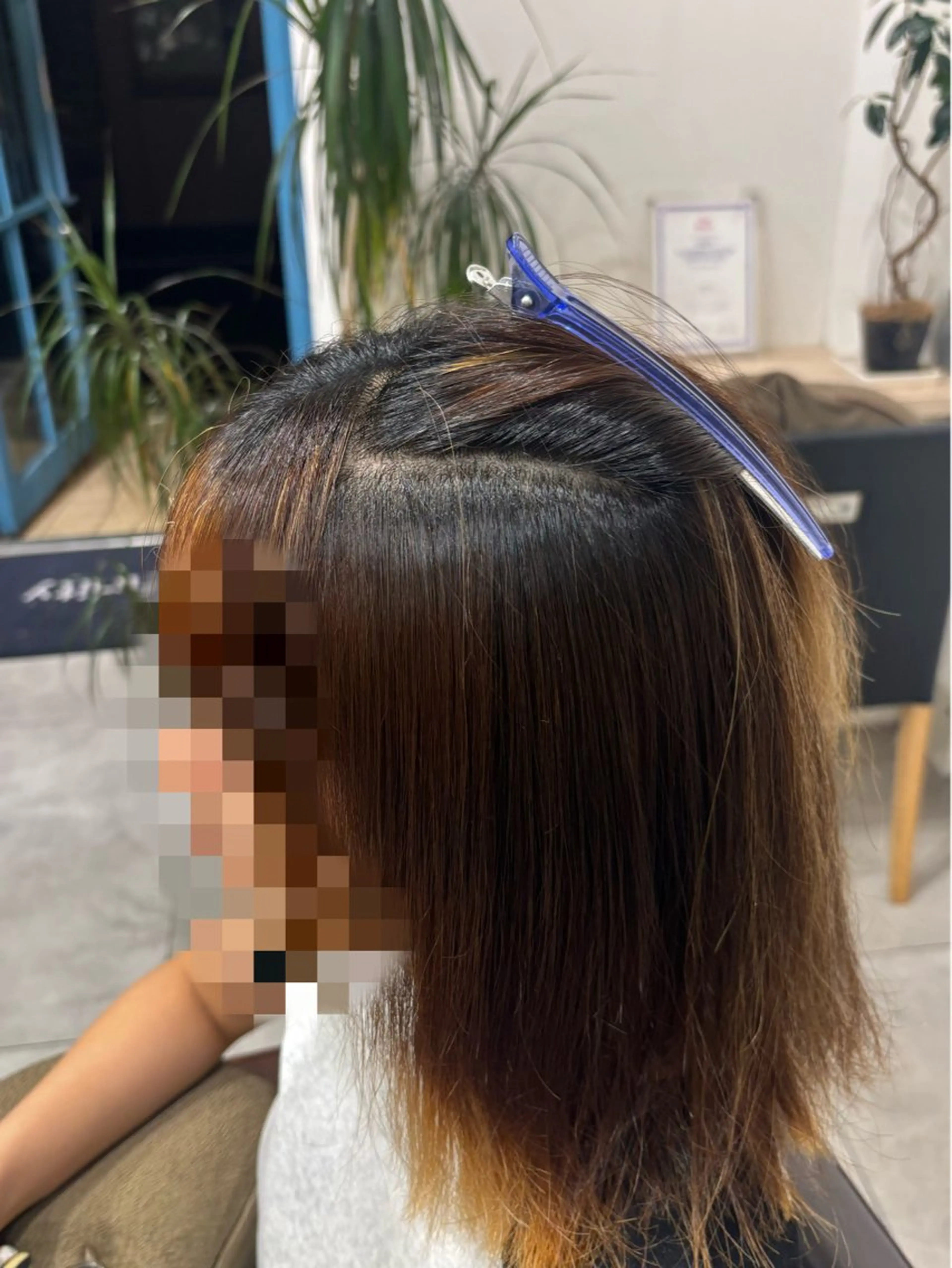 縮毛矯正+クイックスパの写真