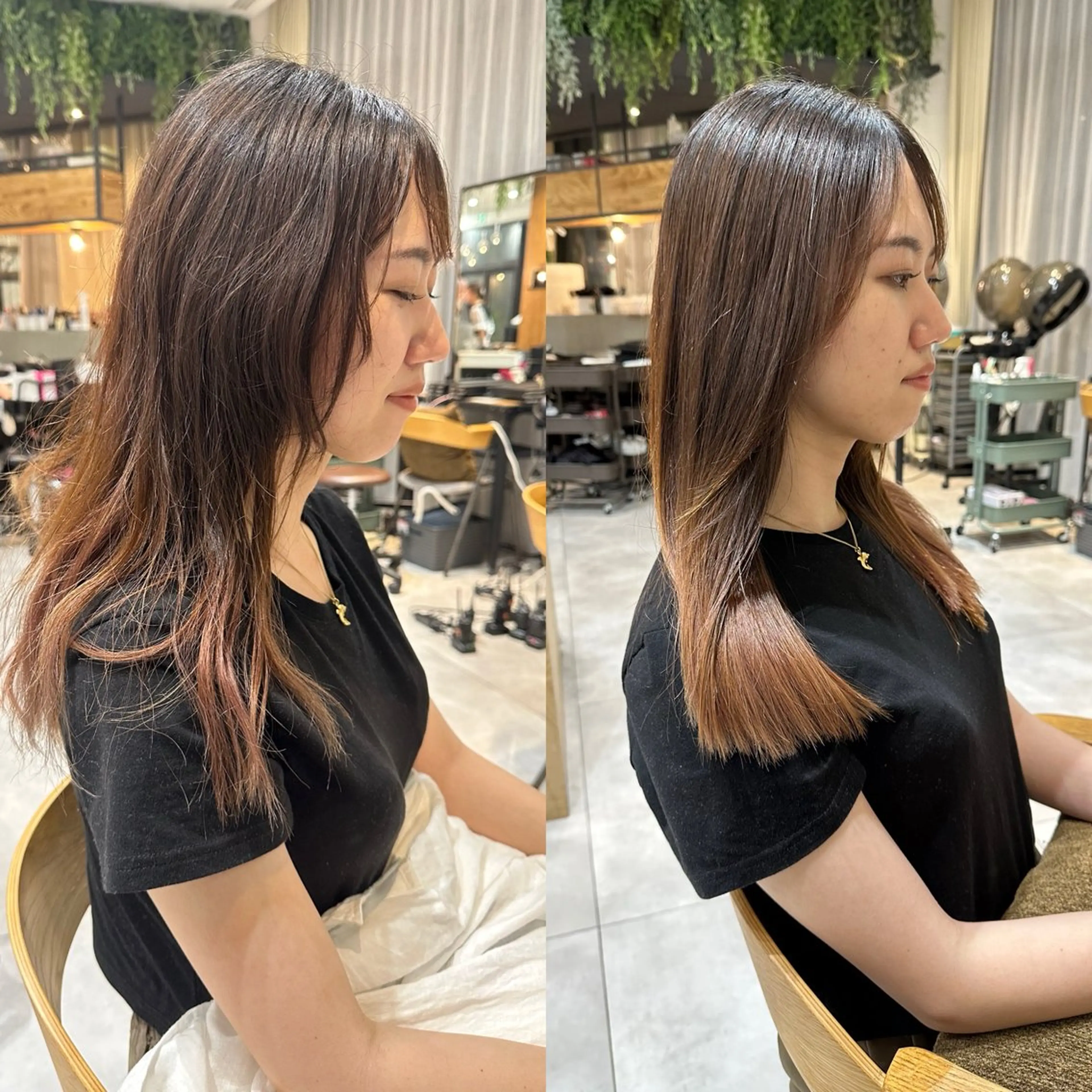 セミロング カラー パーマ ヘアアレンジ メンズ 縮毛矯正 トリートメント ヘッドスパ ヘアセット ショート特化型🌟似 合わせボブ/カンタ✨のヘアスタイル