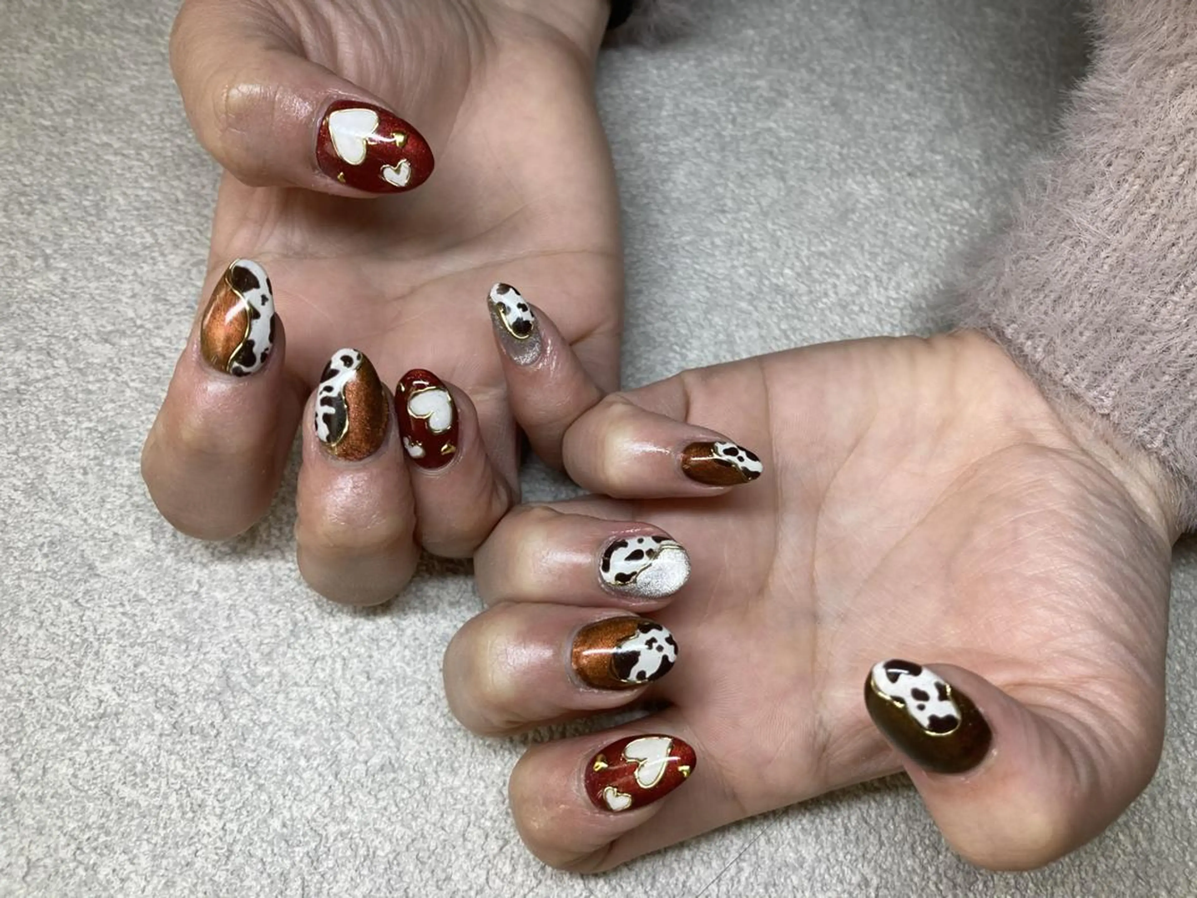 ネイル ハンドネイル ラックス セカンドのネイルデザイン