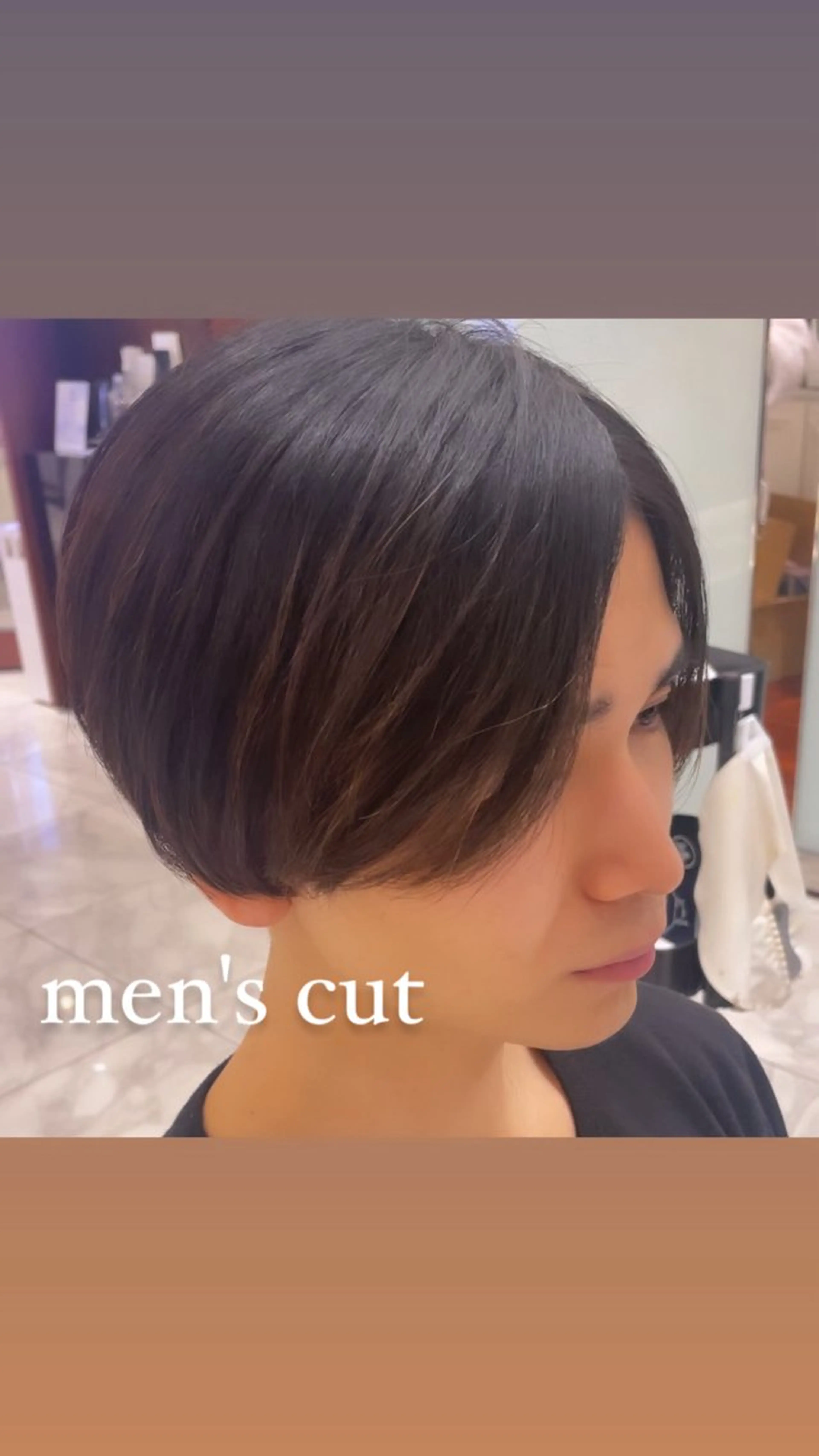 ショート カット ボブパーマ ♡ヨシカワハナコのヘアスタイル