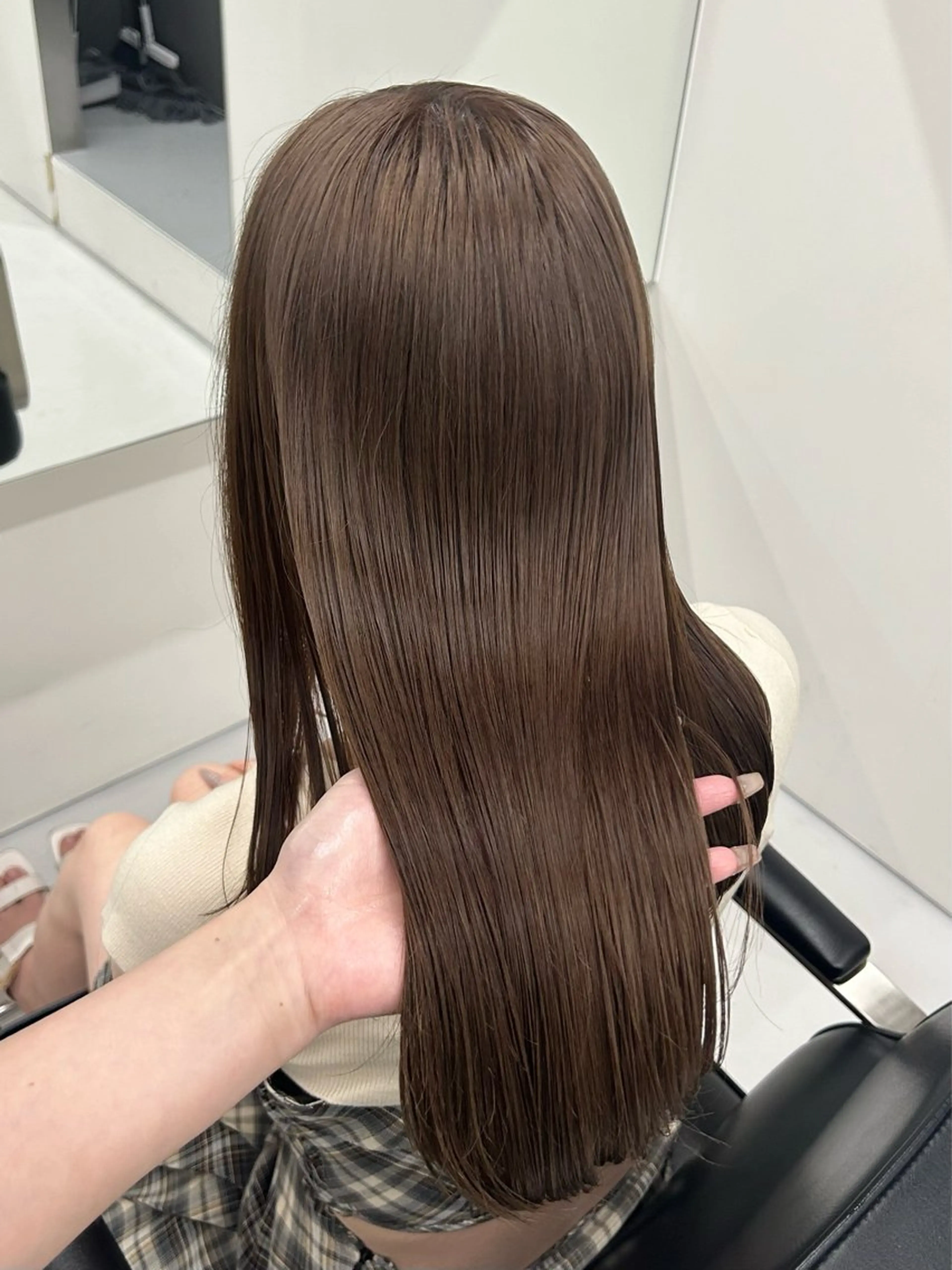 ケアカラー＋トリートメントの写真