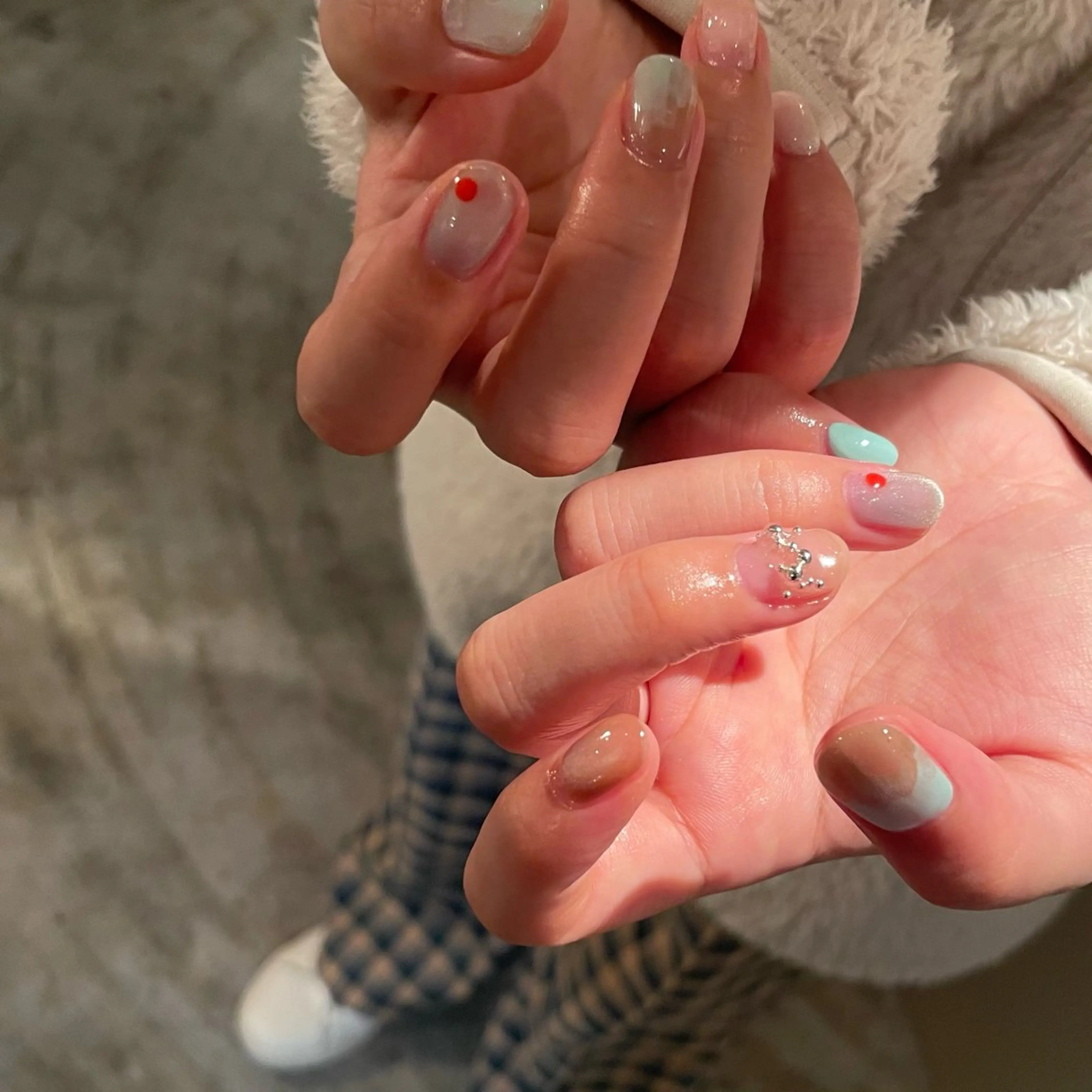 ネイル ハンドネイル lowaly所属・NAKAMURA HARUKAのネイルデザイン