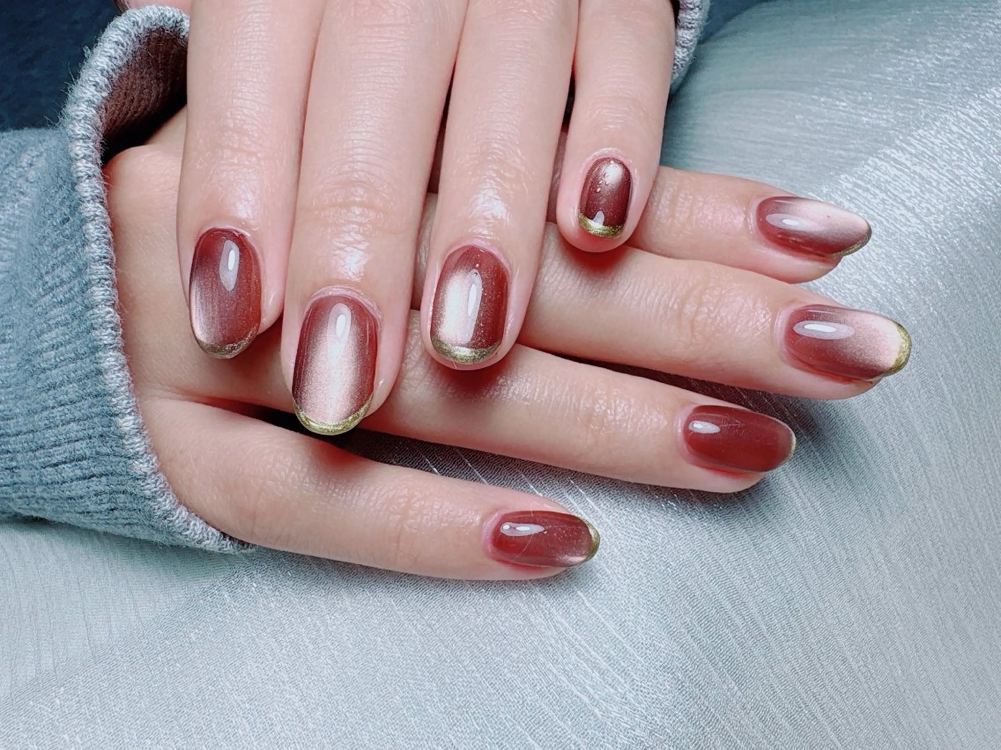 ネイル ハンドネイル Yuxi Beauty salon 【ユーシィー ビューティ サロン】所属・ユーシーネイルサロン 池田公園店のネイルデザイン