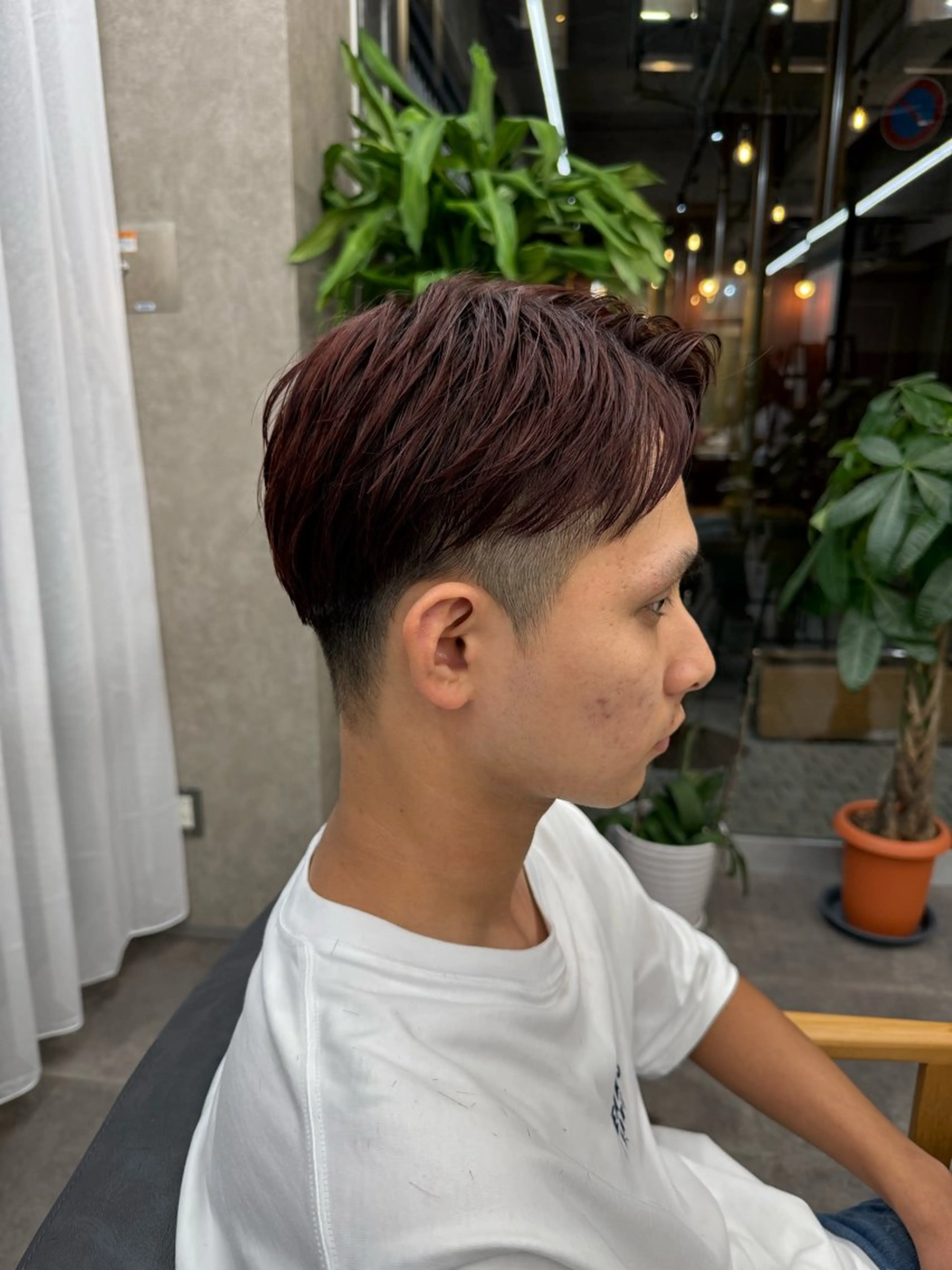 カラー メンズ カット ヘアカラー  ︎︎ 楓のヘアスタイル