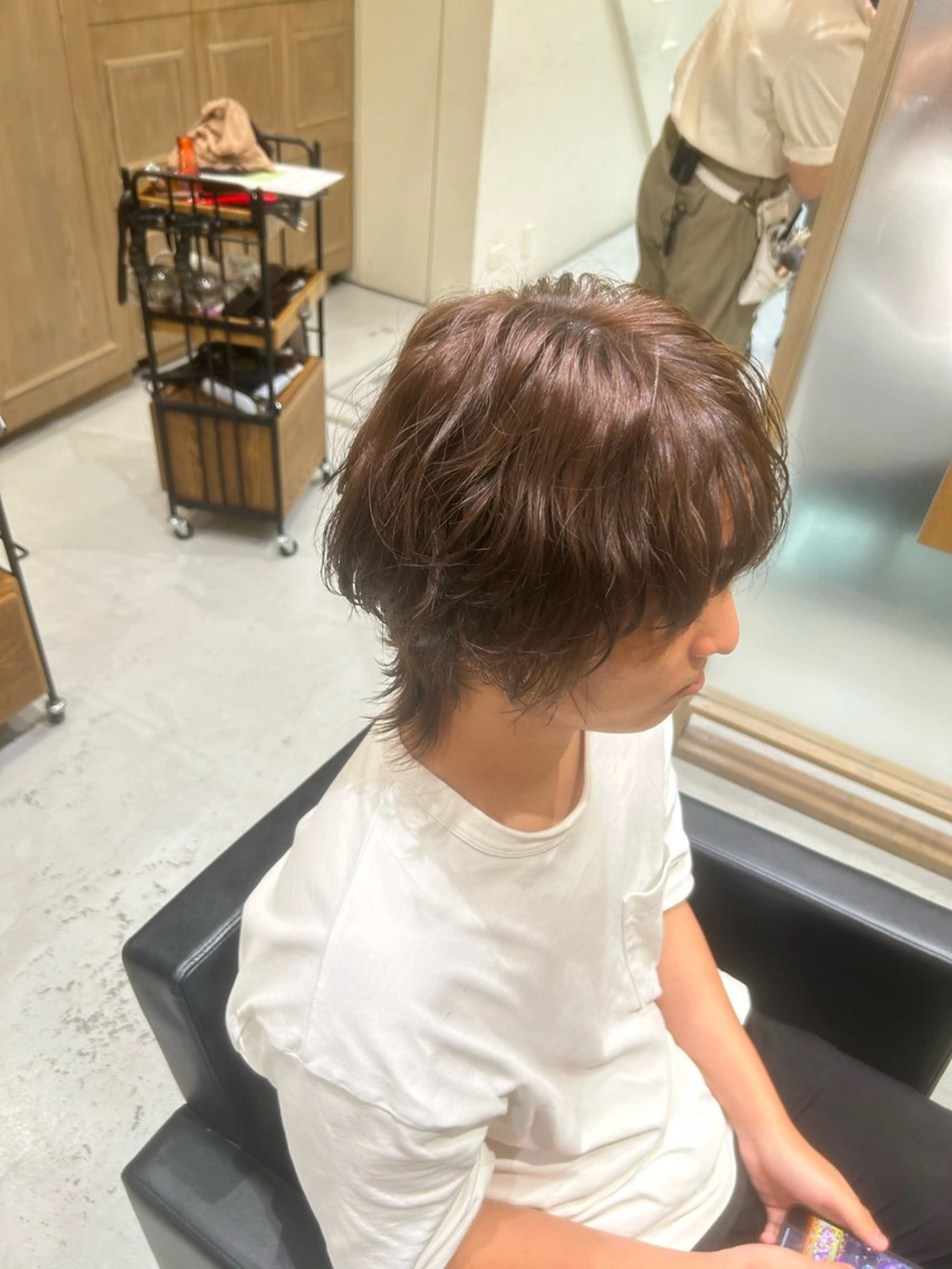 ヘアアレンジ メンズ ヘアセット 井上 慈温のヘアスタイル