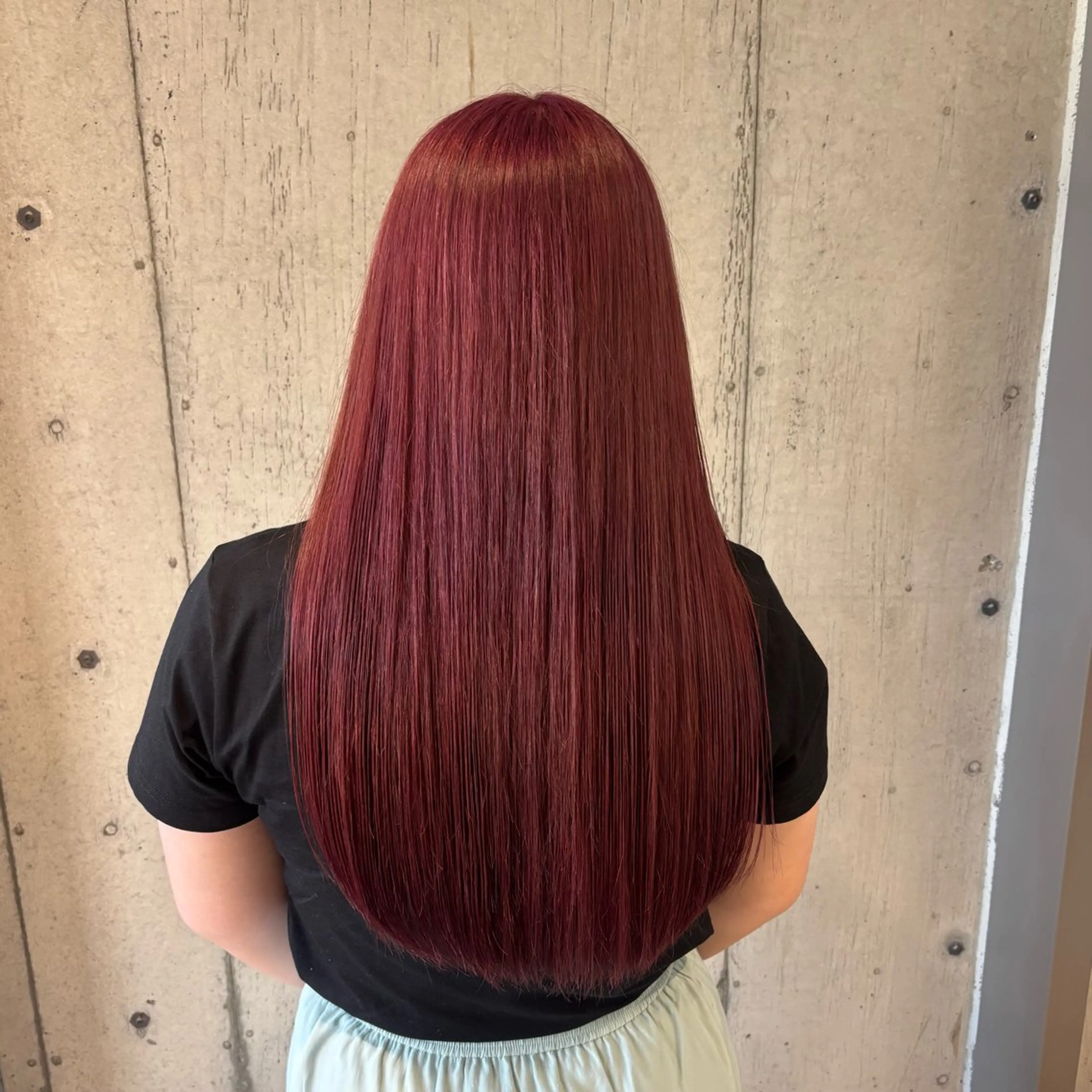 ロング カラー ヘアカラー トリートメント ヘッドスパ ヘアセット 🍎ハイトーン/ 透明感カラー🍎リオのヘアスタイル