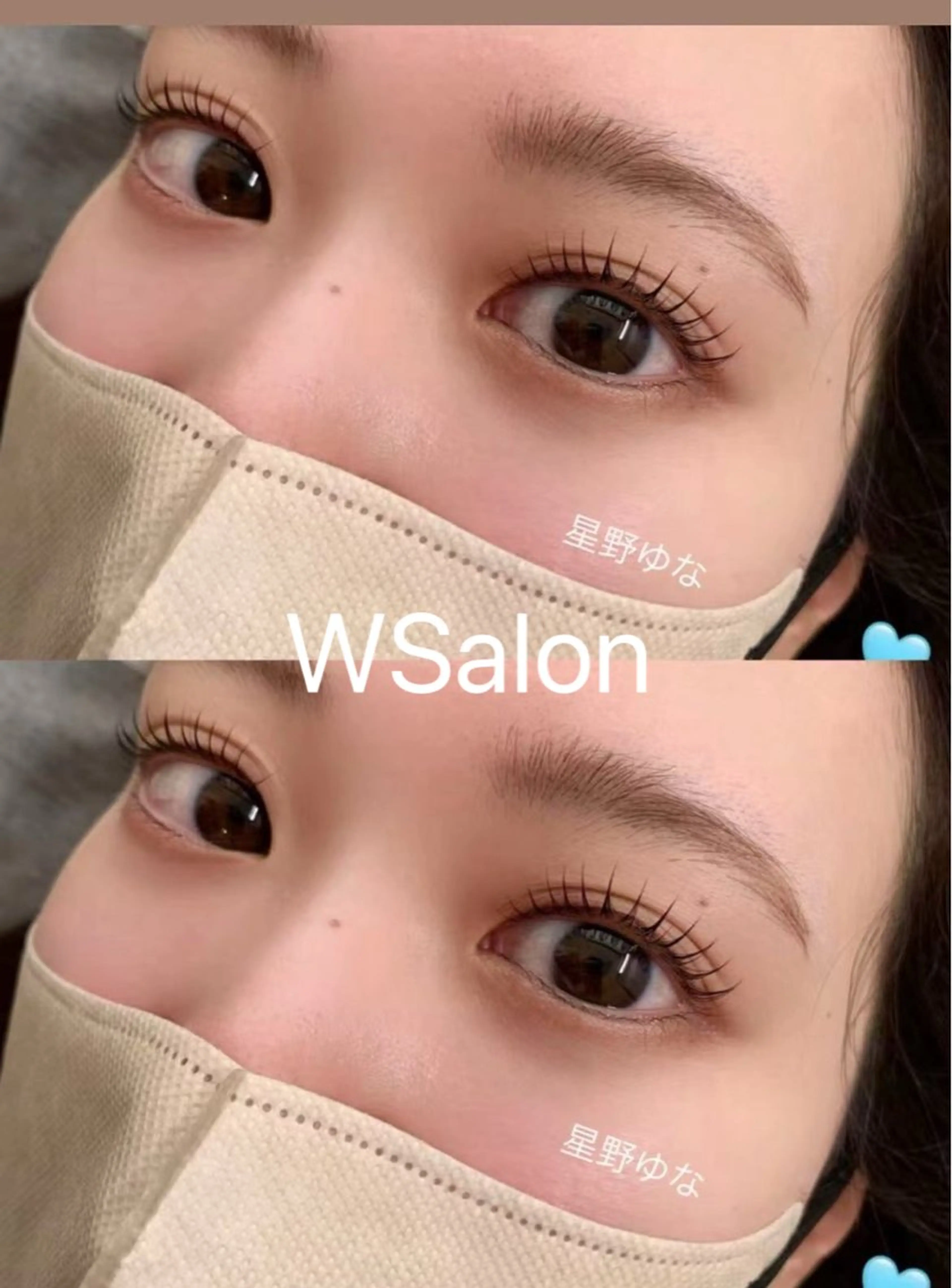 マツエク・マツパ 付け放題 バインドロック カラーマツエク フラットラッシュ 韓国風マツエク マツパ W salon アイラッシュのマツエク・マツパデザイン