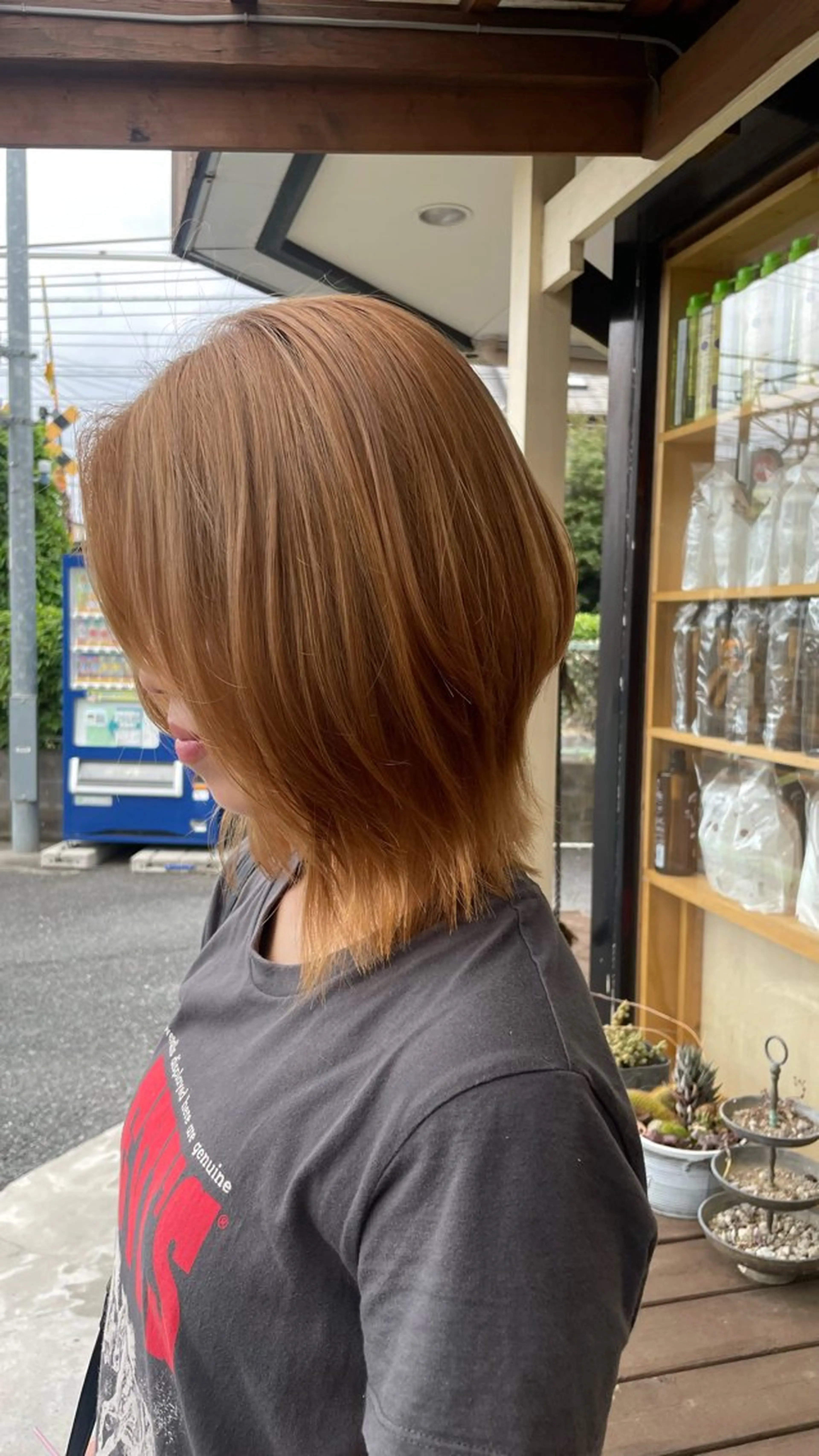 ミディアム 白髪ケア  BAUM まやのヘアスタイル