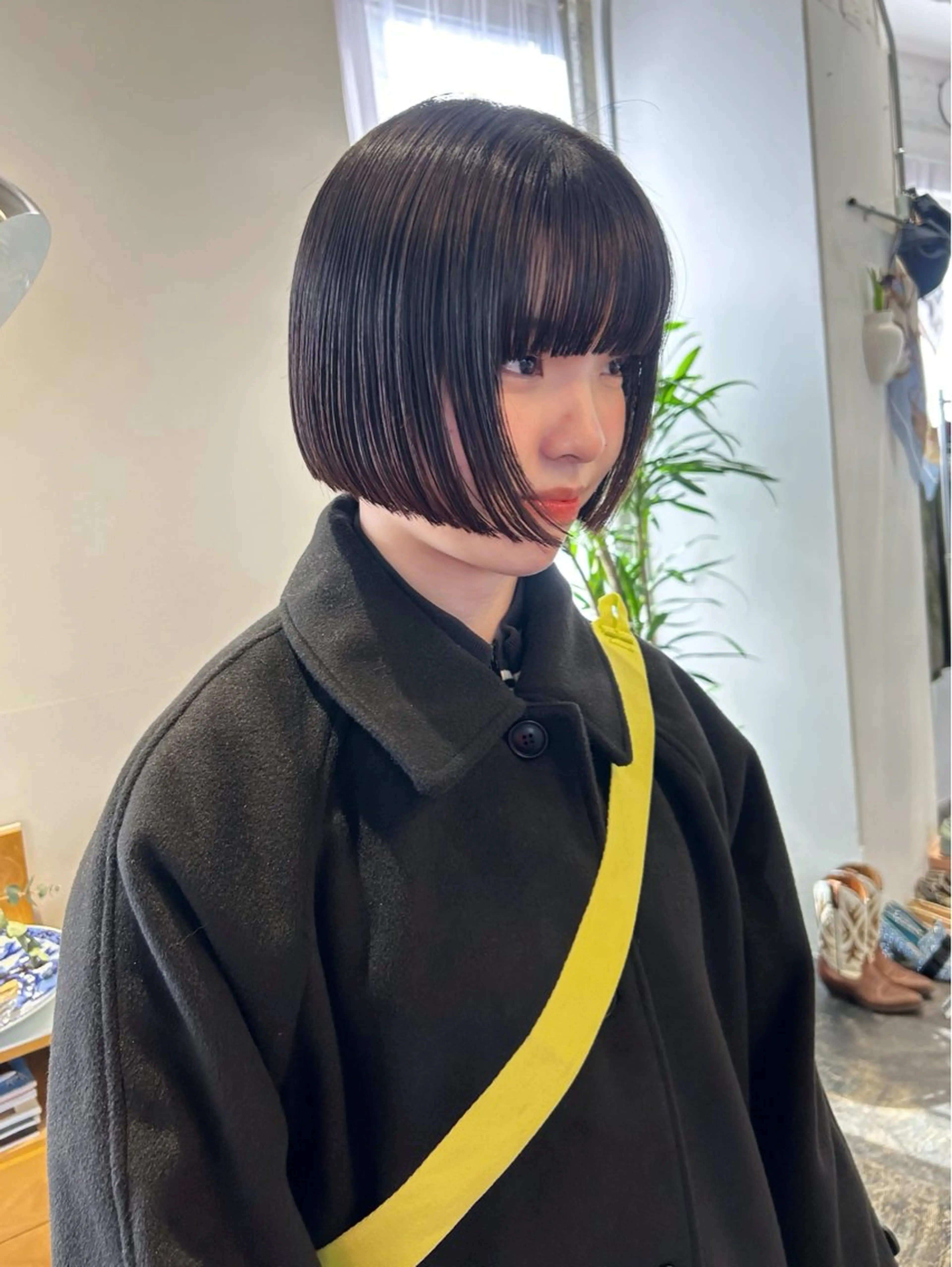 ショート Vibe所属・hanami パーマ/透明感カラーのヘアスタイル