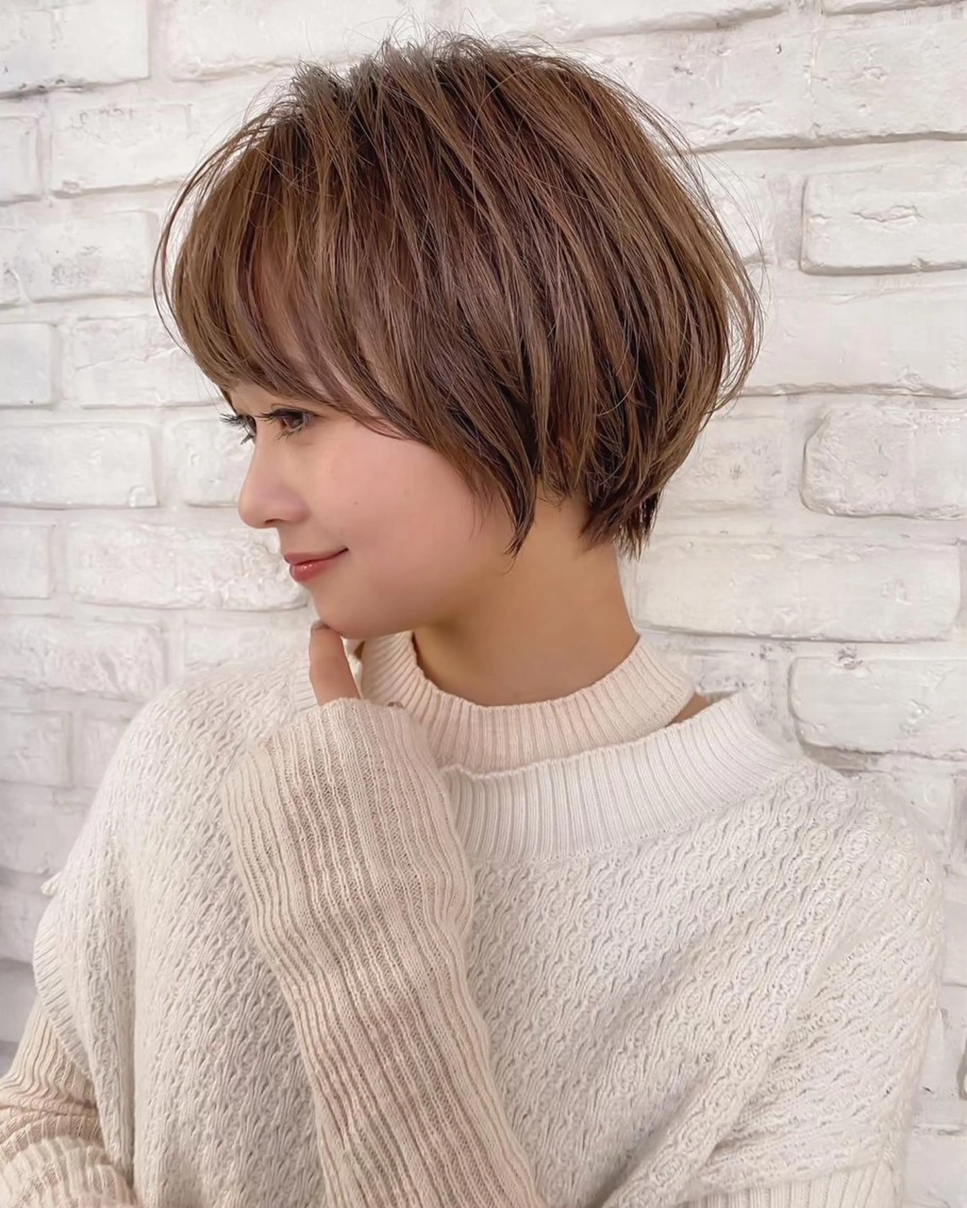 カラー Lond partir 【ロンド パルティール】所属・🫧ショート/ボブ/ パーマ/ゆーな🫧‪のヘアスタイル