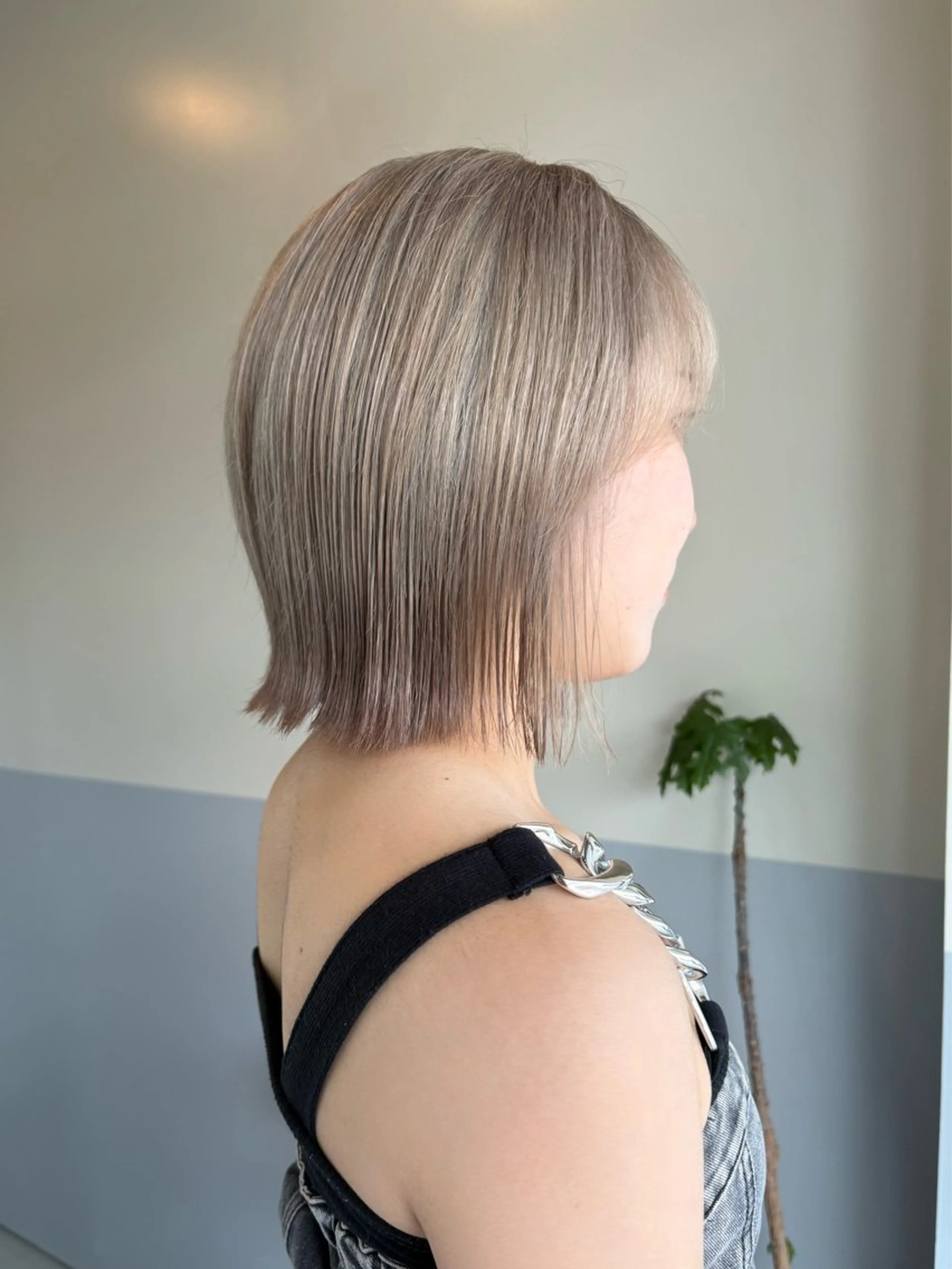 ショート カラー ヘアカラー basho ノエ.／カットモデルのヘアスタイル