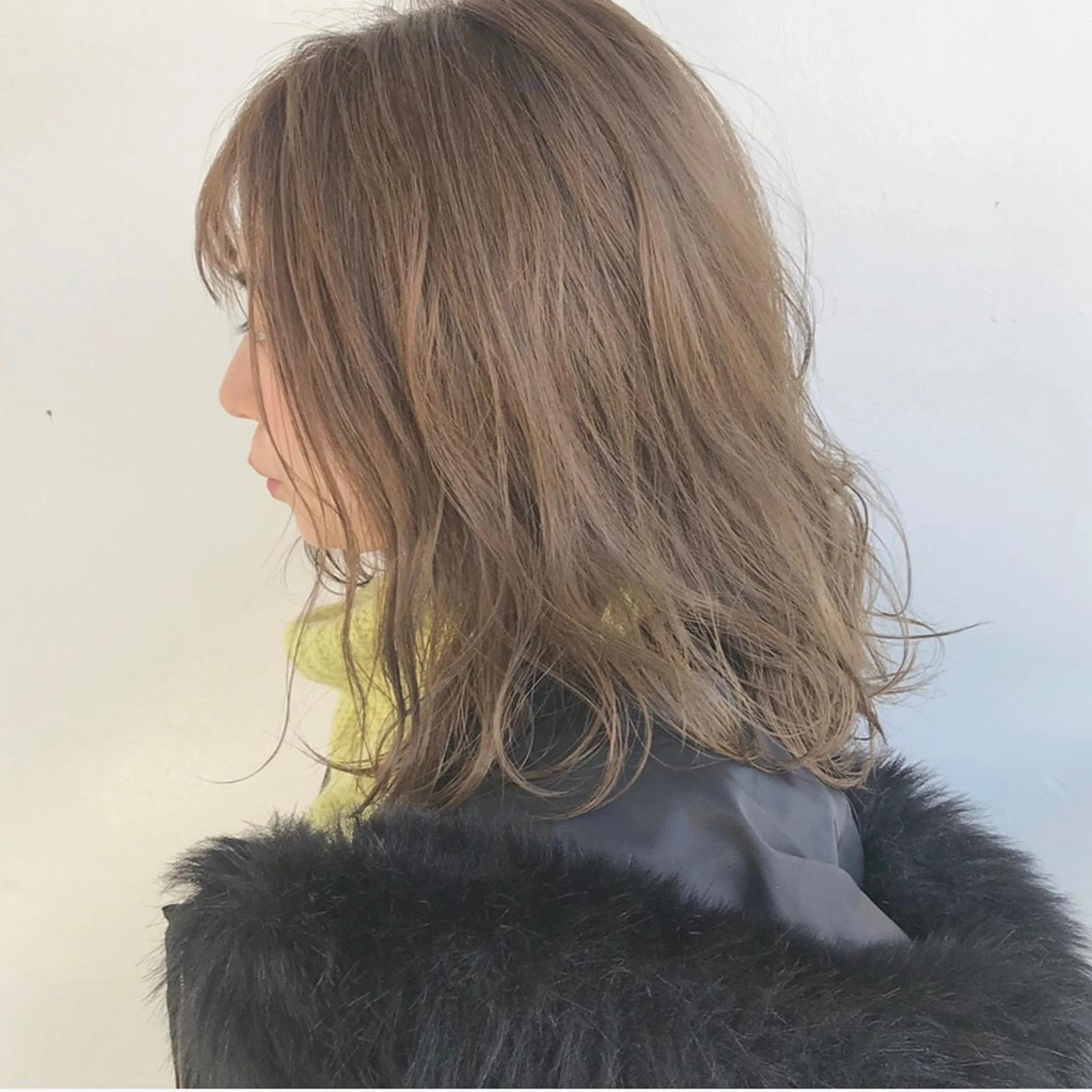 ミディアム カラー カット ヘアカラー トリートメント 中屋恵美🎨 Designカラーのヘアスタイル