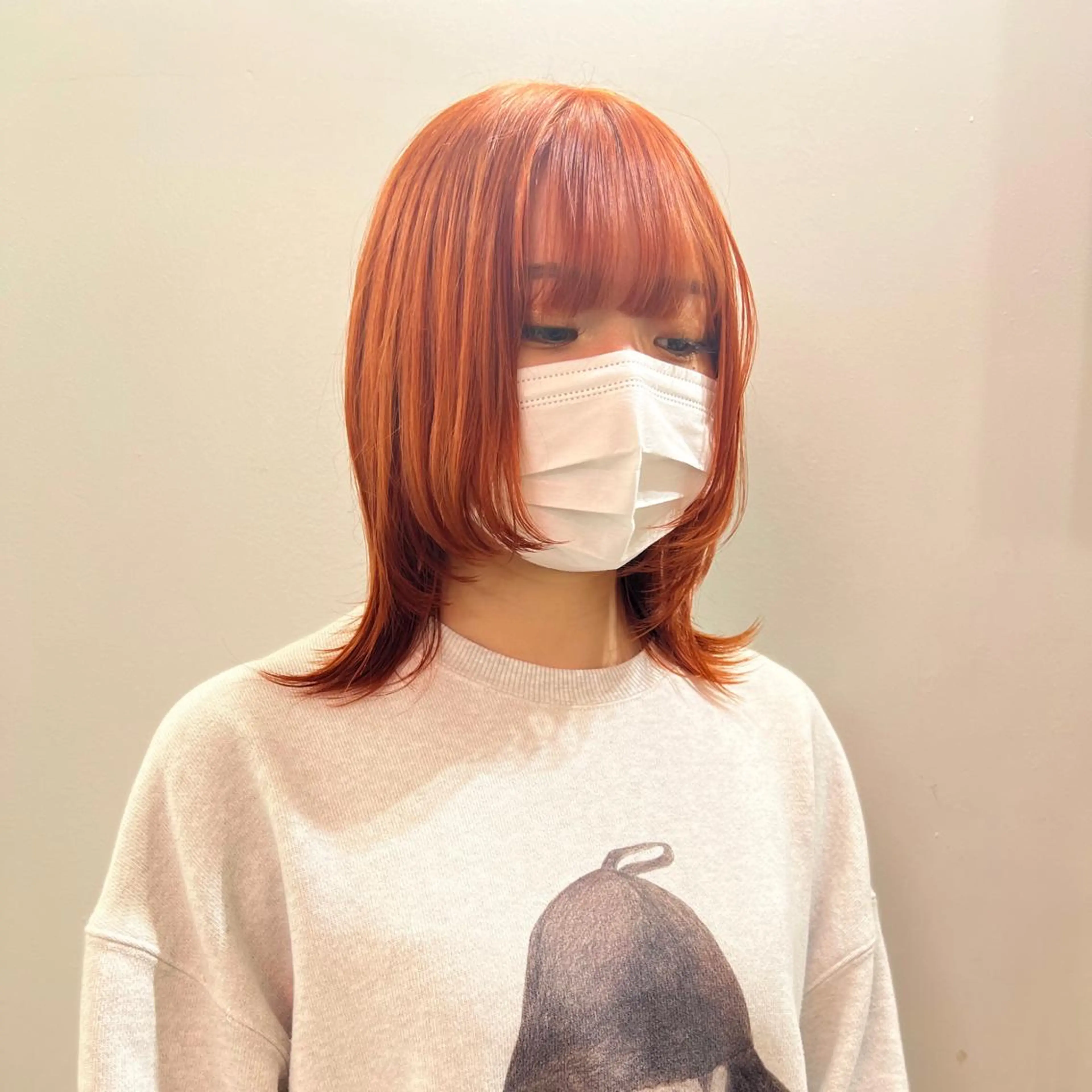 ショート カラー パーマ ヘアアレンジ メンズ キッズ ネイル マツエク・マツパ アイブロウ カット ヘアカラー 🧨ブリーチー×ボブ レイヤー💎じゅえるのヘアスタイル