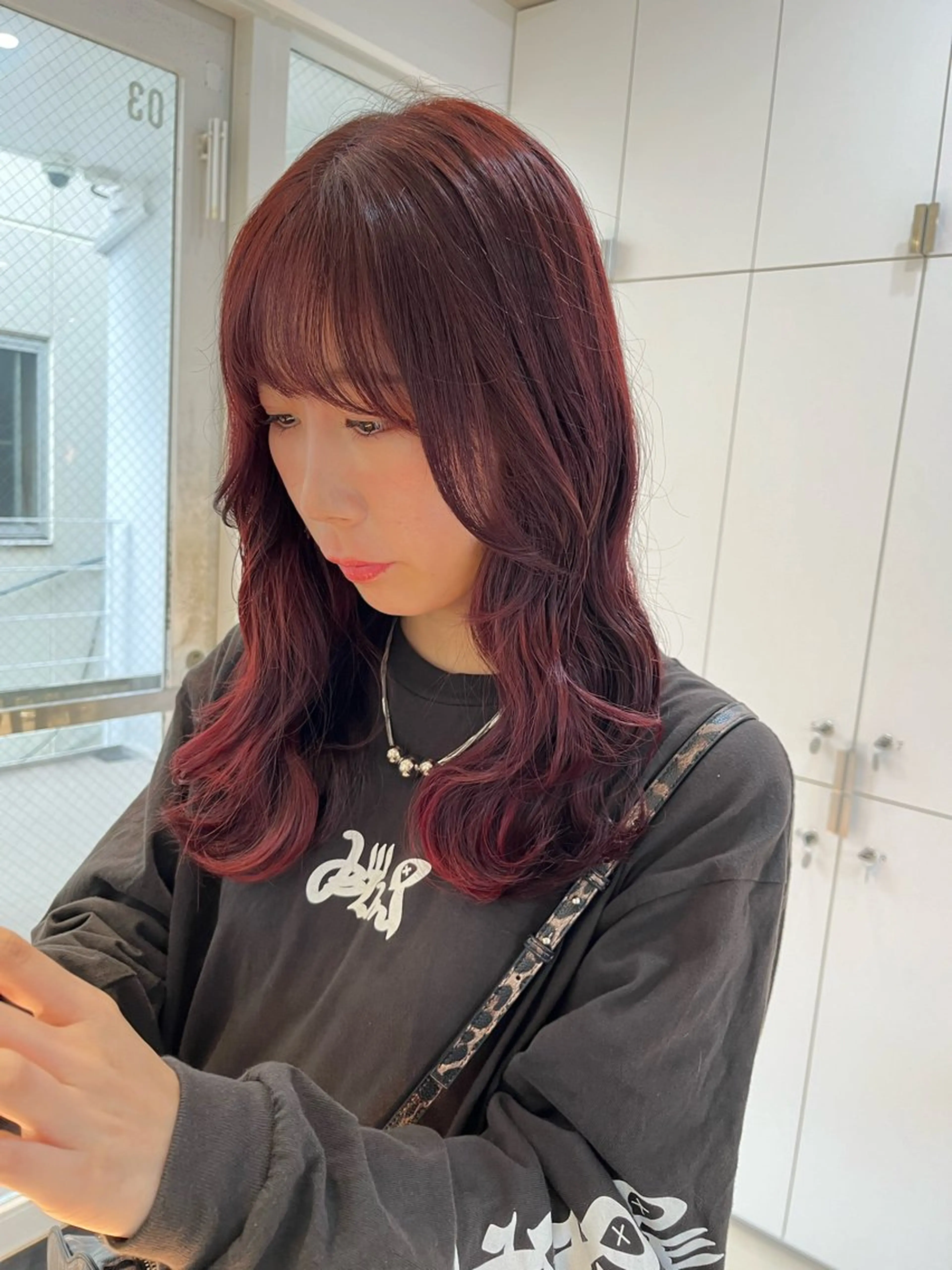 セミロング ヘアカラー トリートメント ヘアセット stylist ◎RUKI.のヘアスタイル