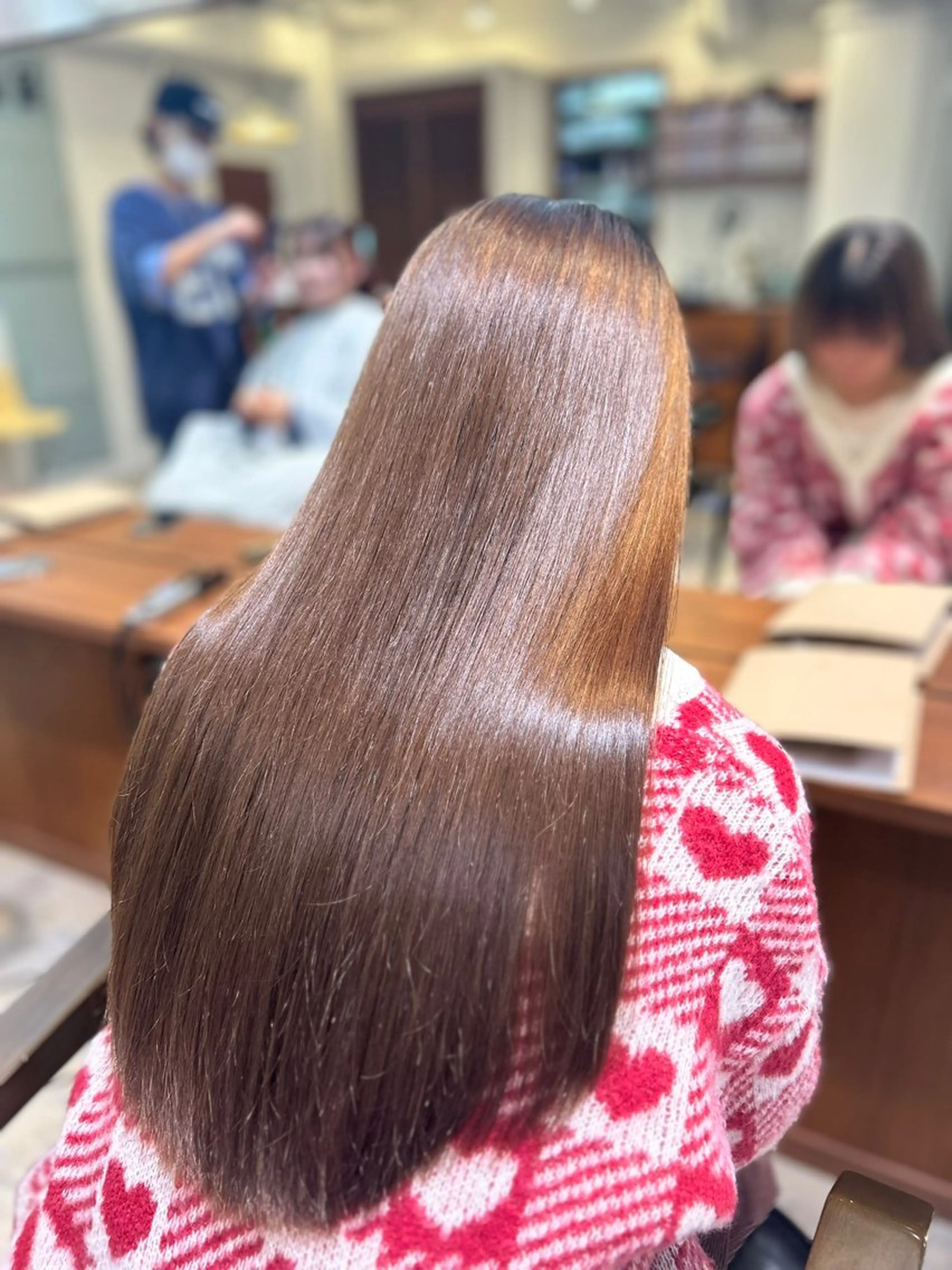 ロング トリートメント collet岩崎駿王 /ハイトーン/艶髪のヘアスタイル