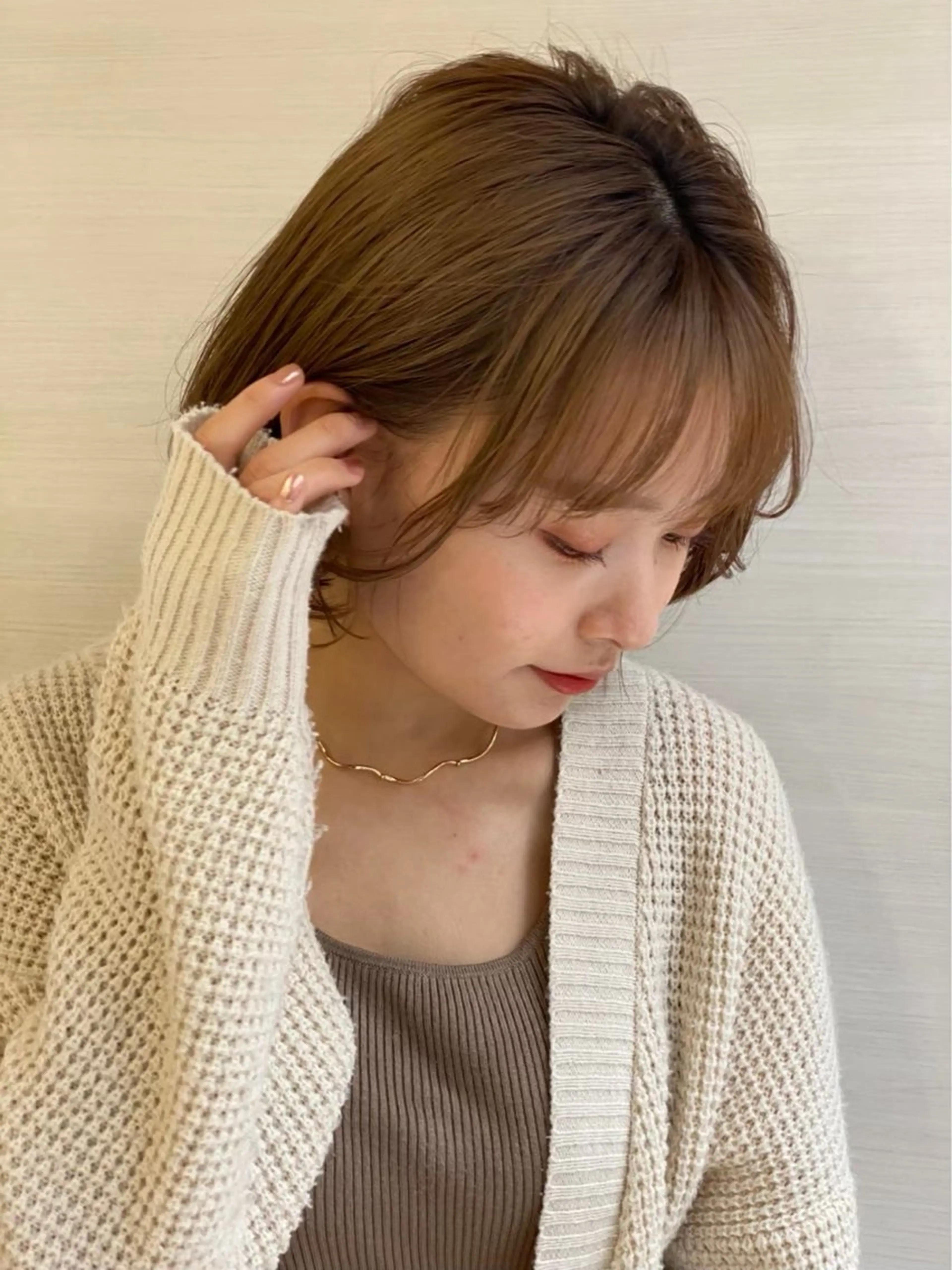 ショート カラー ヘアアレンジ APHRODITE GINZA御茶ノ水神保町所属・たむら みなみのヘアスタイル