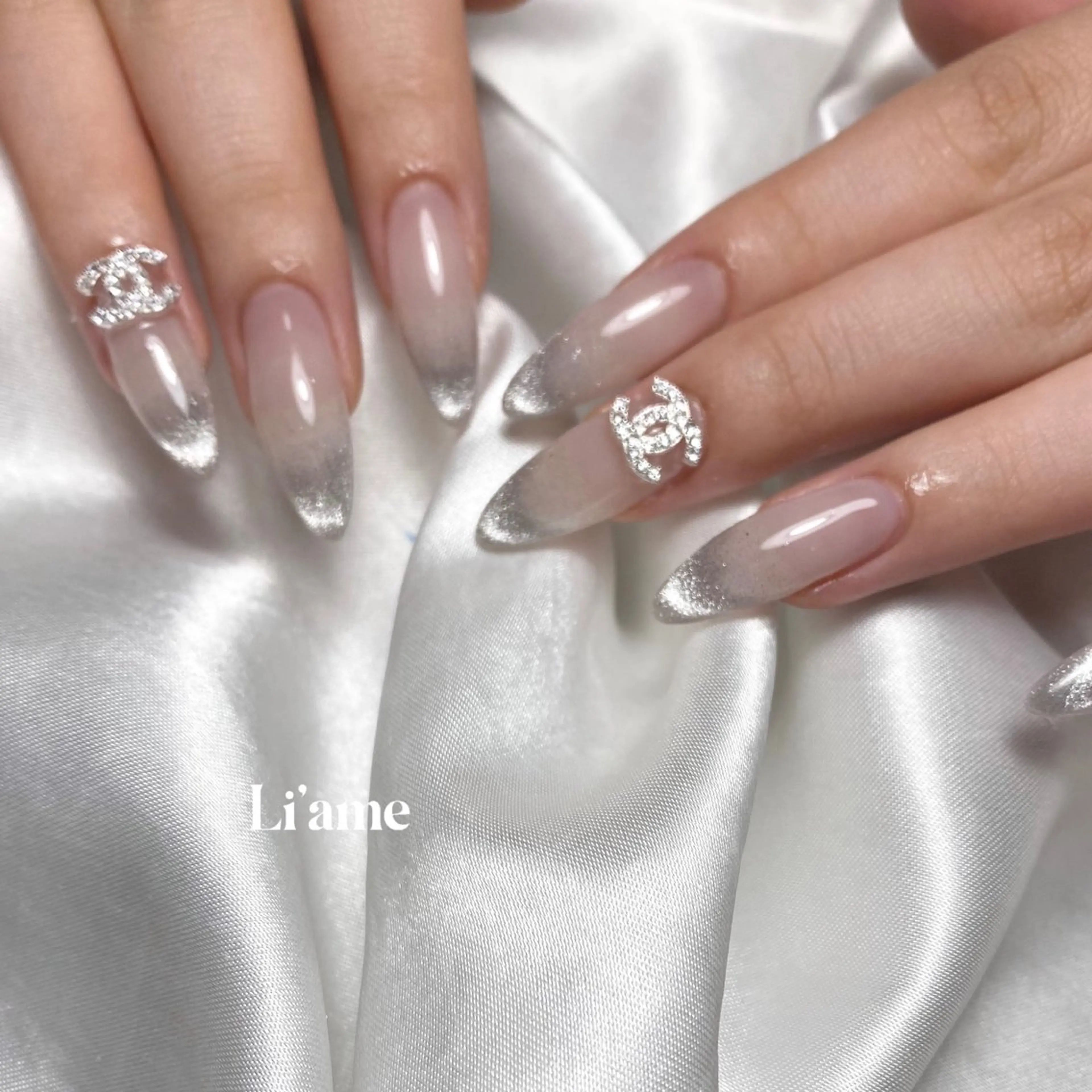 ネイル グラデーション マグネットネイル ハンドネイル Li'ame所属・Luna 【Li'ame】のネイルデザイン