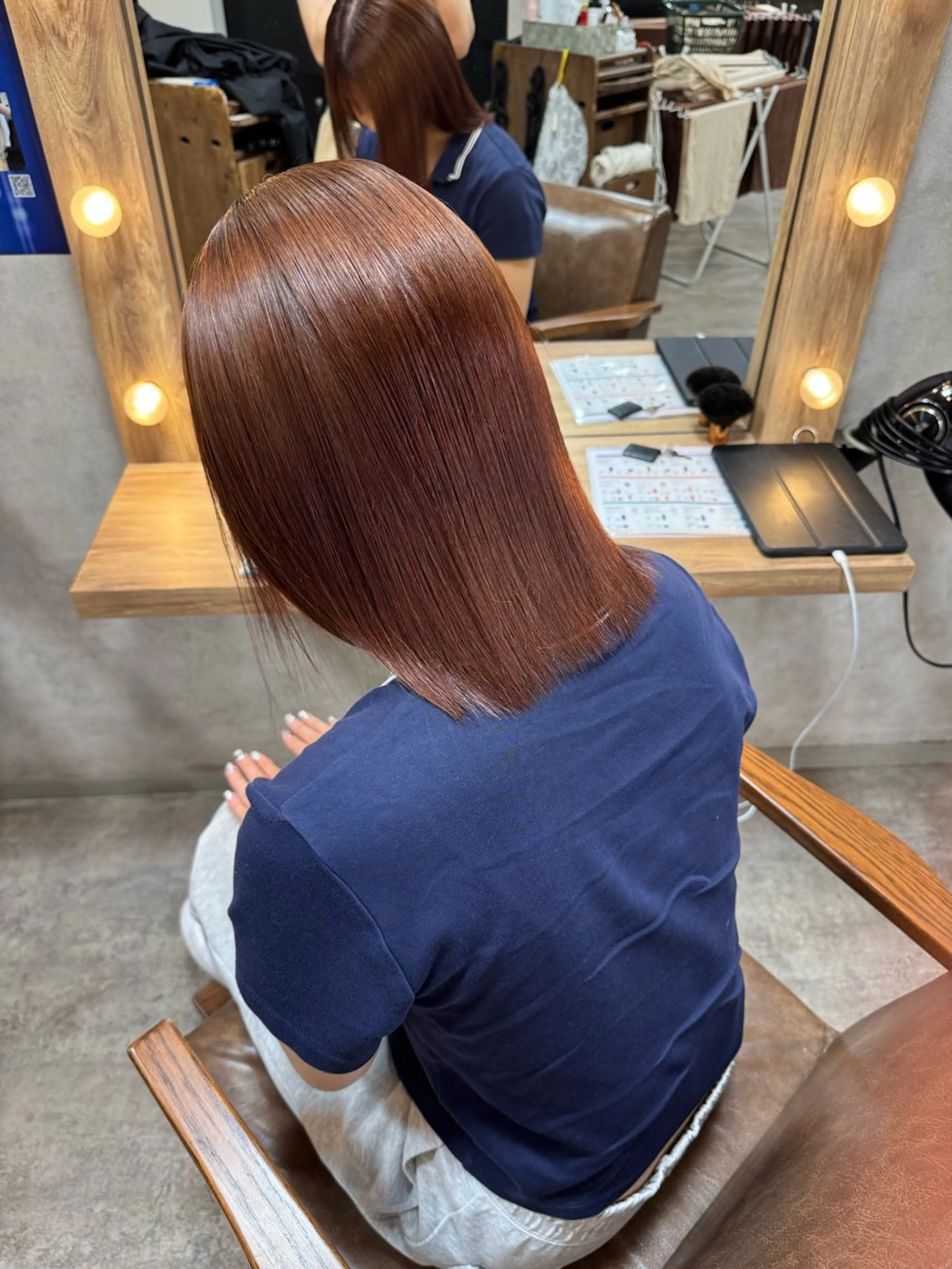 カラー RIENS/原田 菜々華のヘアスタイル