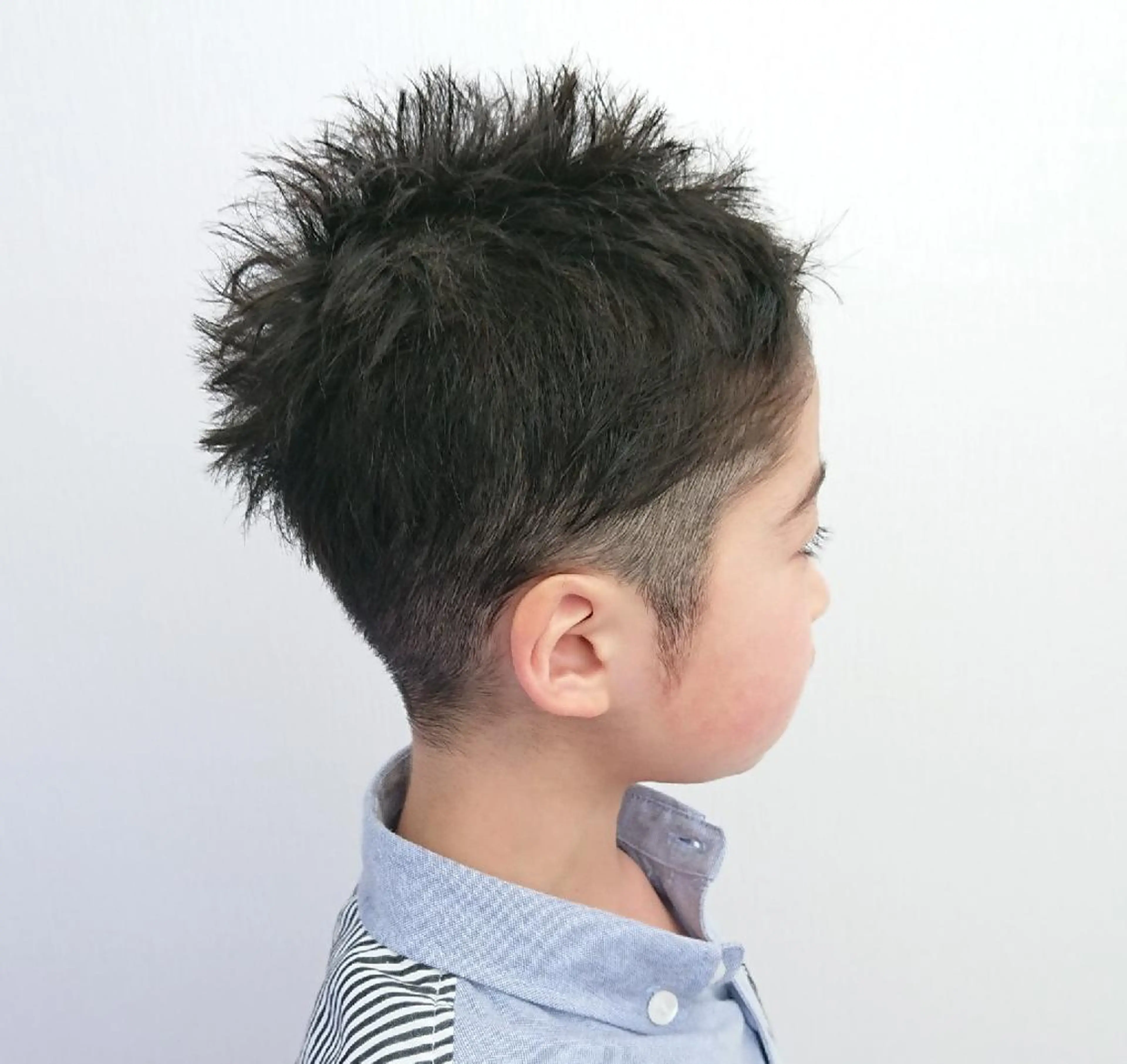 ショート メンズ キッズ 小林 伸行のヘアスタイル