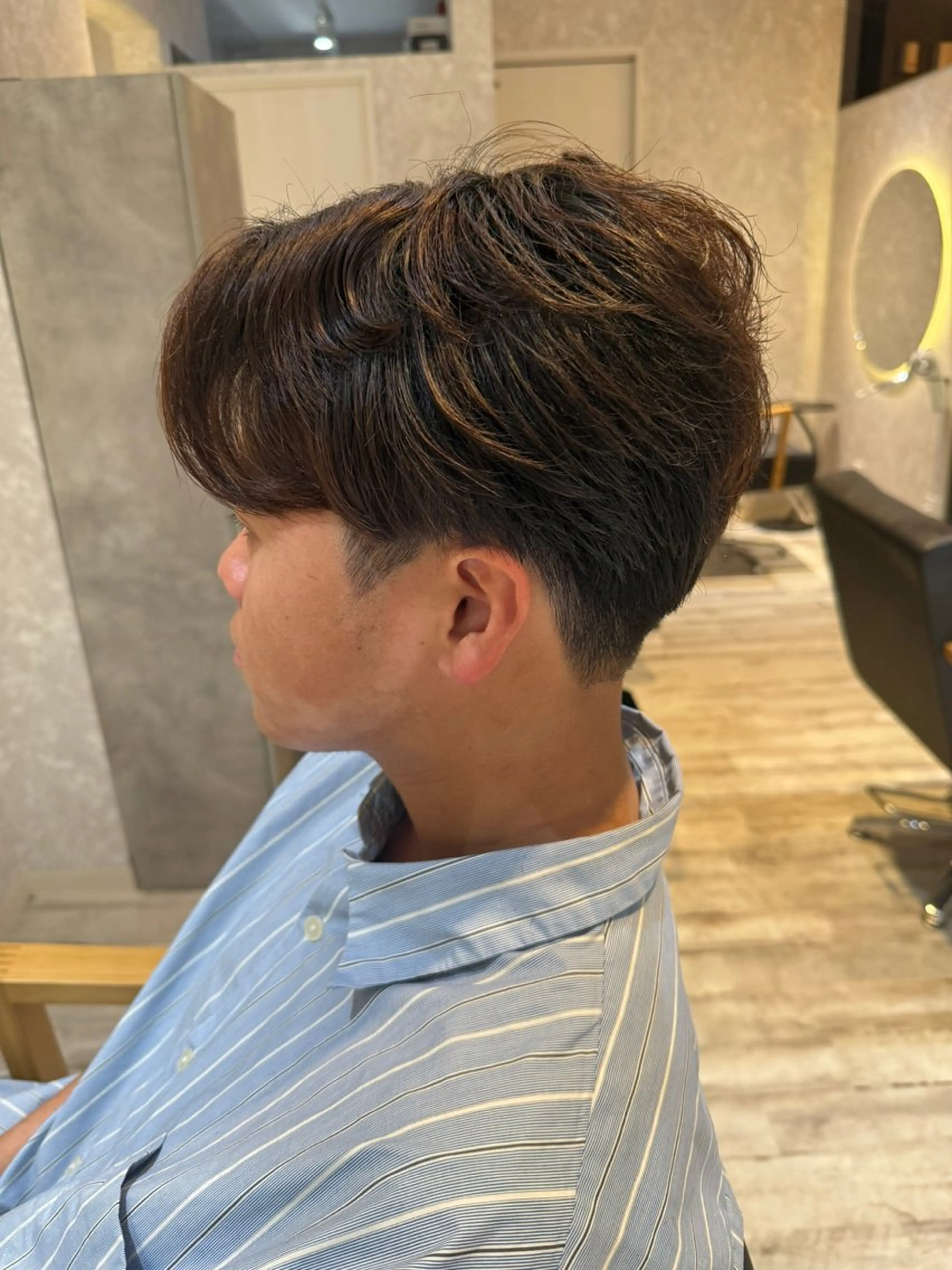 メンズカット＋ニュアンスパーマの写真