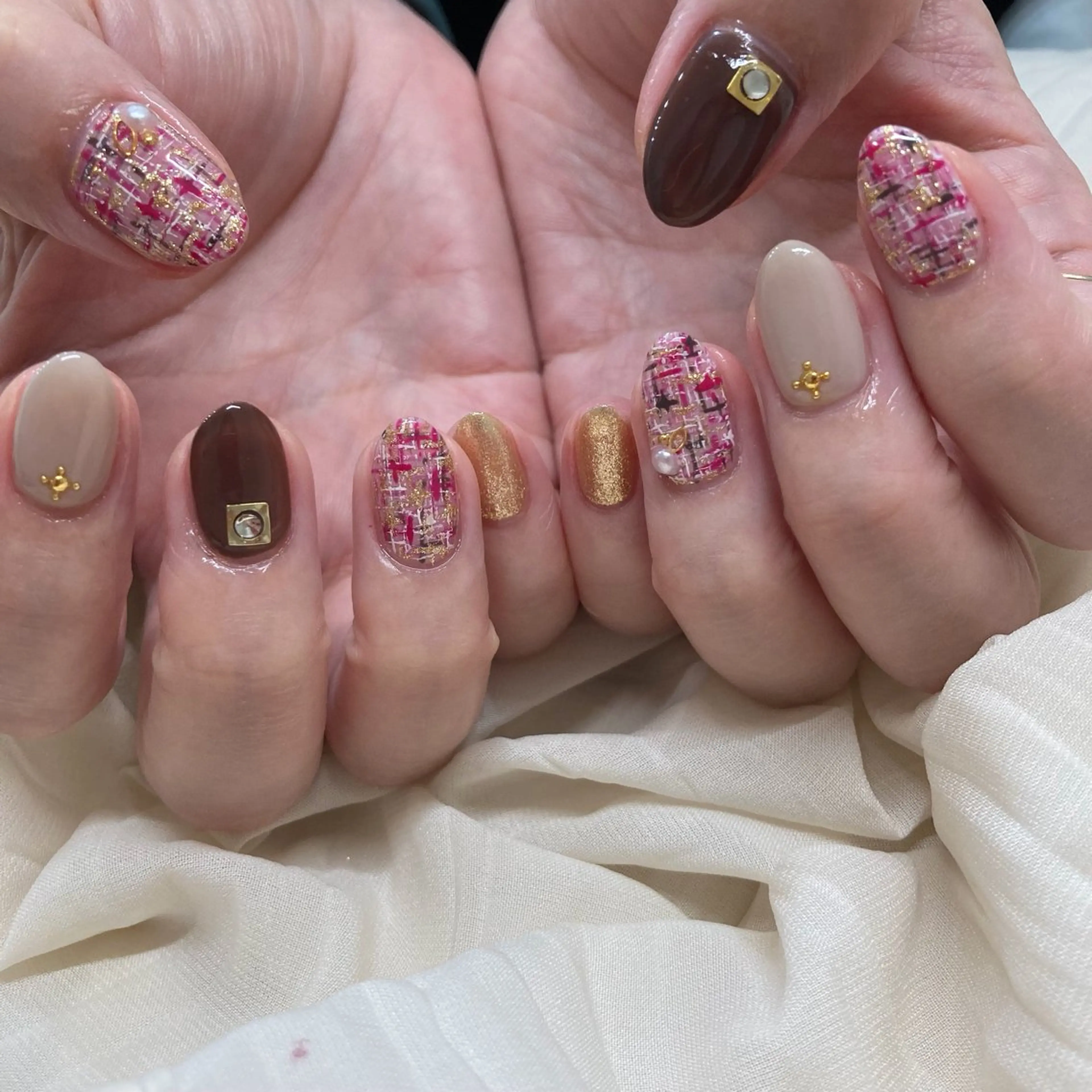 ネイル ハンドネイル nailsalon Lithos所属・nailsalon Recontreのネイルデザイン