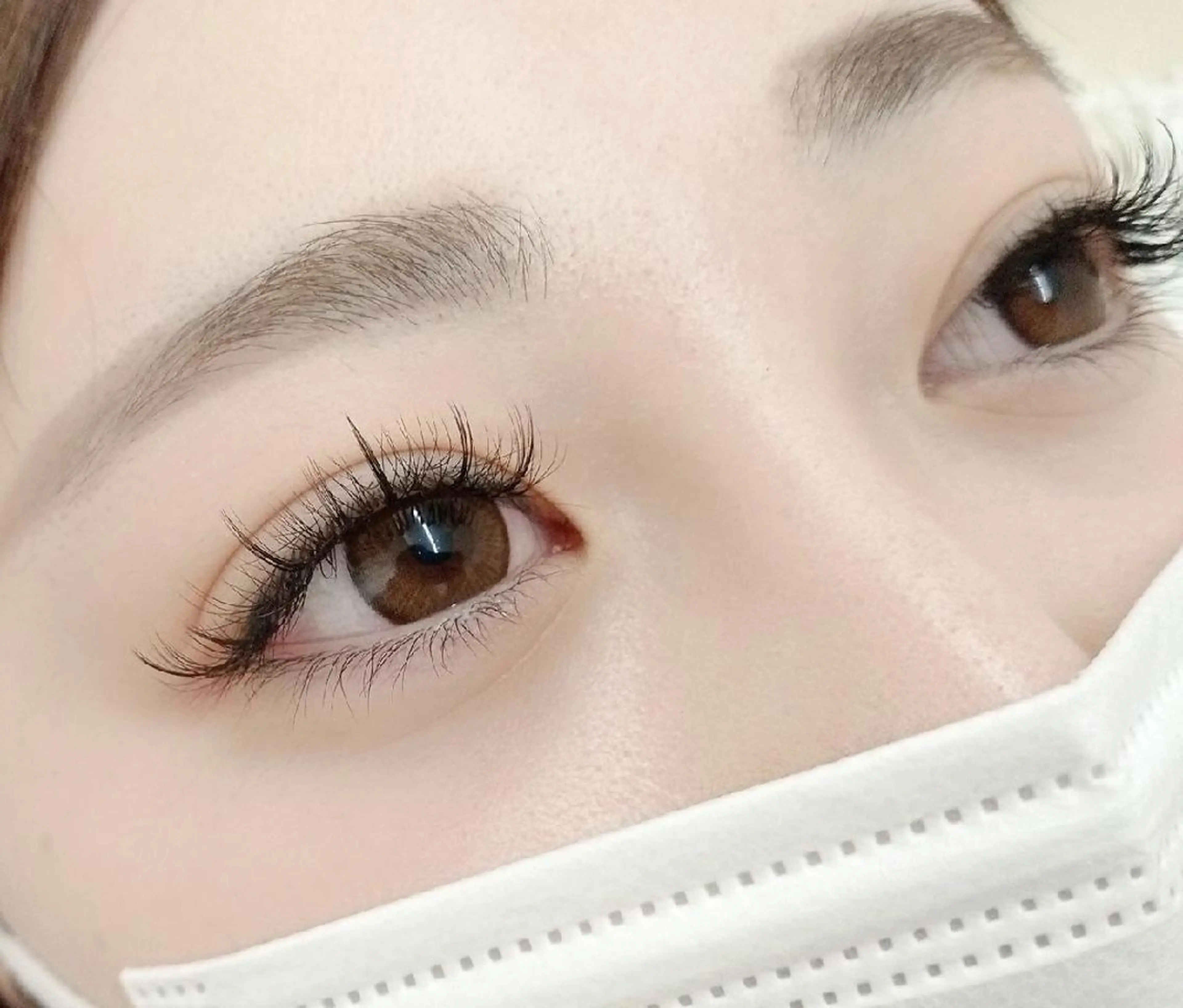 マツエク・マツパ Dカール Eye gloss 2のマツエク・マツパデザイン